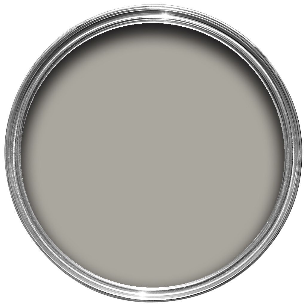 Colours Grey Silk Emulsion Paint 2.5L Departments DIY at B&Q