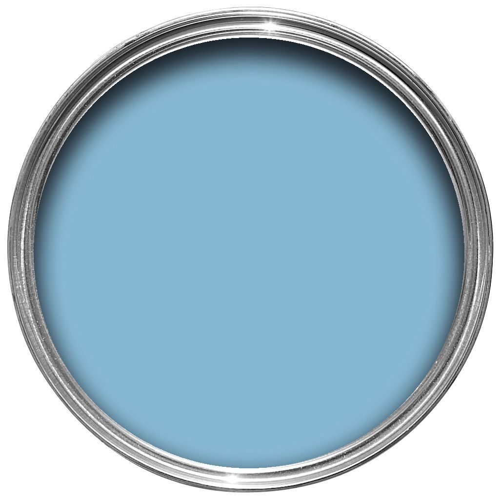 Colours Warm Blue Matt Emulsion Paint 2.5L | Departments | DIY at B&Q