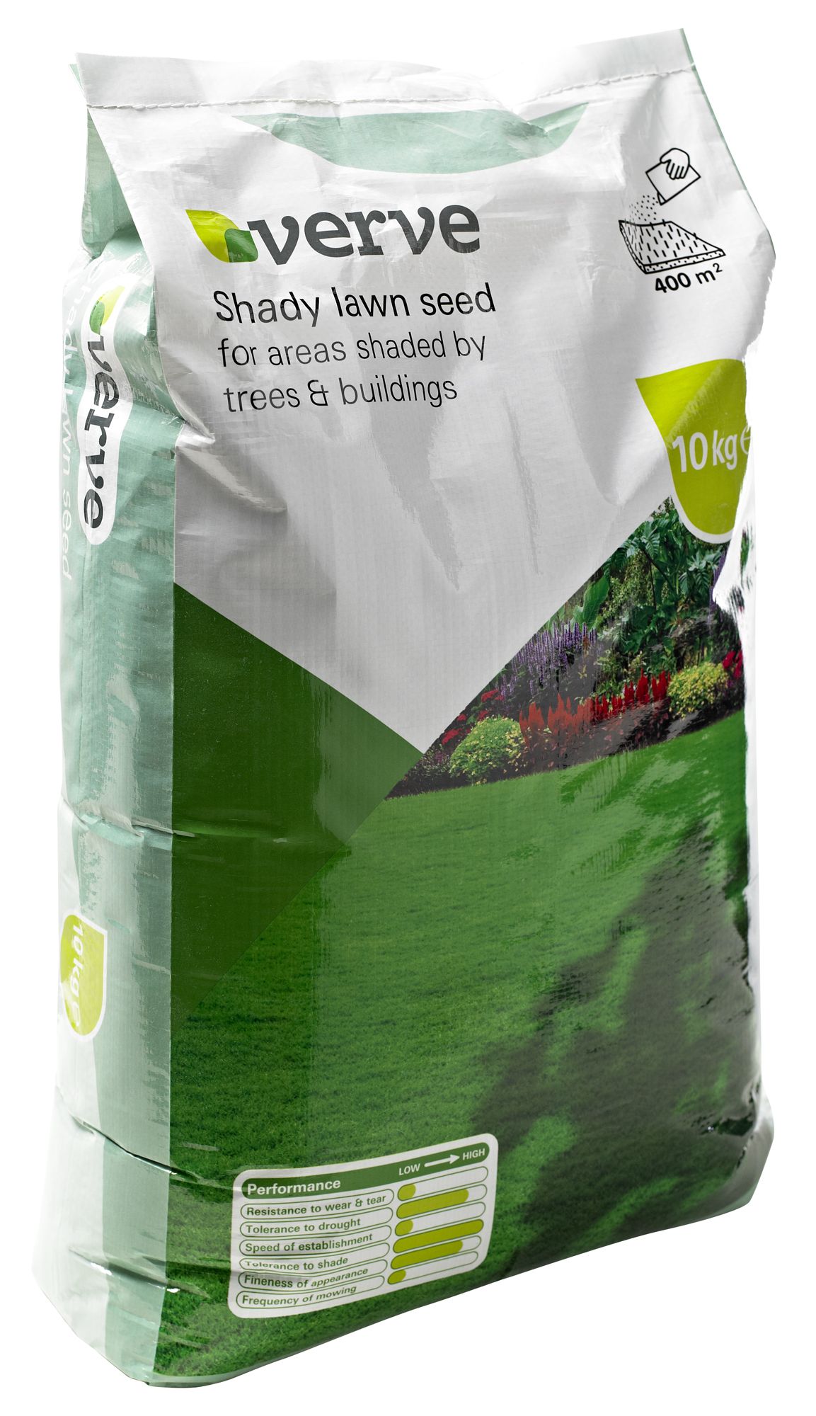 Verve Shady Lawn Seed 10kg Departments DIY at B&Q