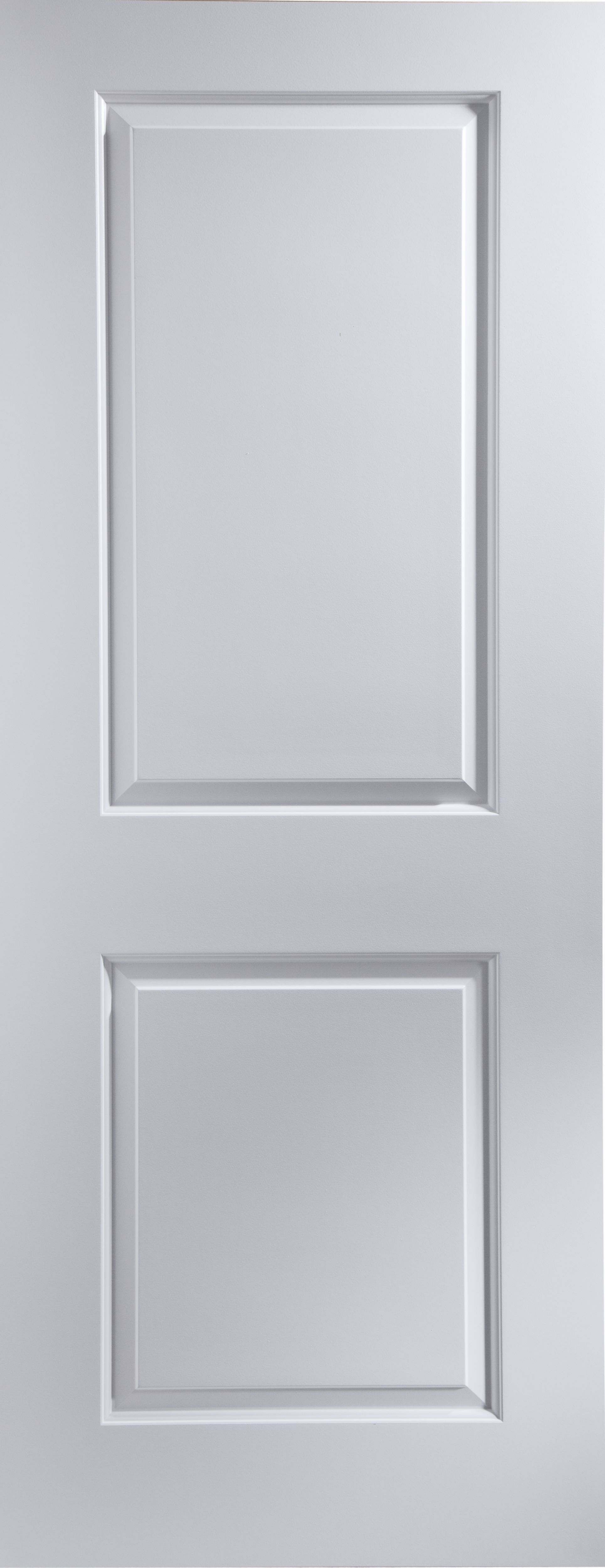 2 panel Primed White Internal Door, (H)2040mm (W)726mm Departments