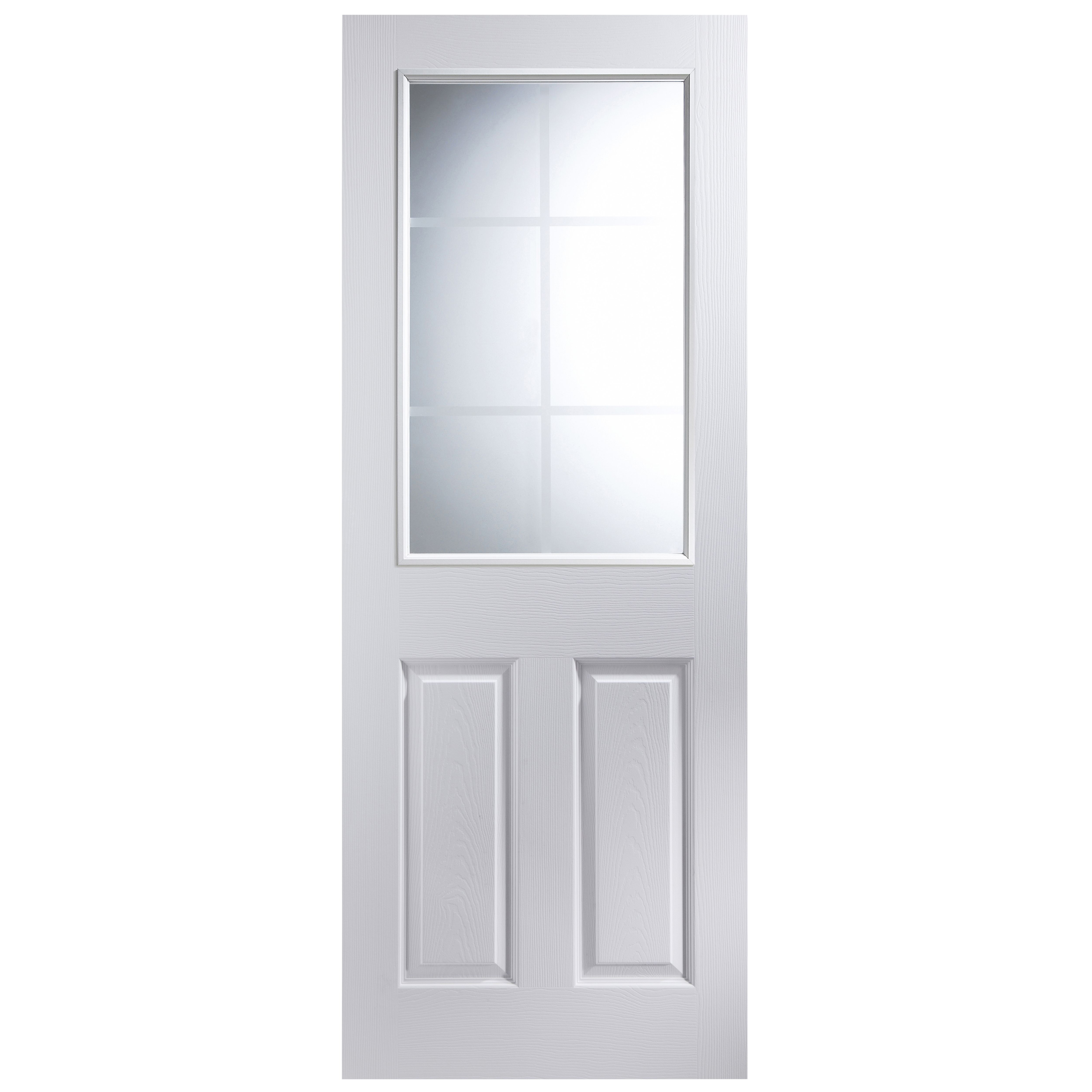 White Woodgrain Glazed Internal Doors | Psoriasisguru.com