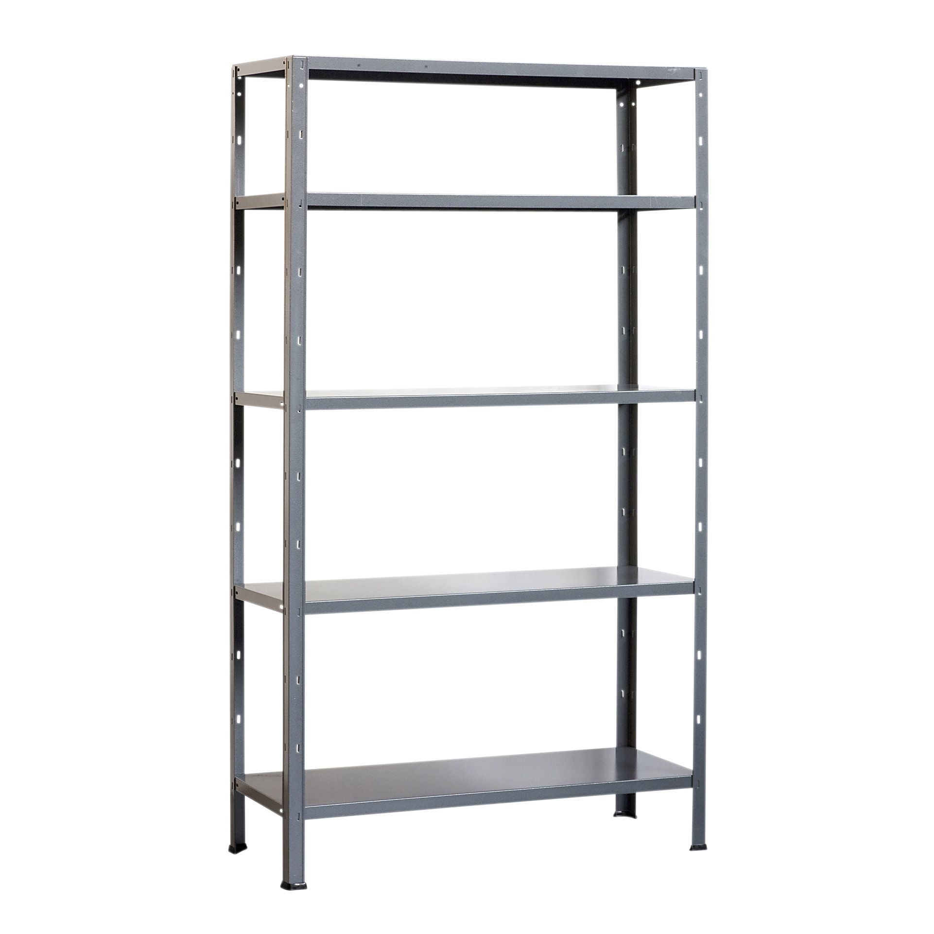 B&Q 5 shelf Steel Shelving unit Departments TradePoint