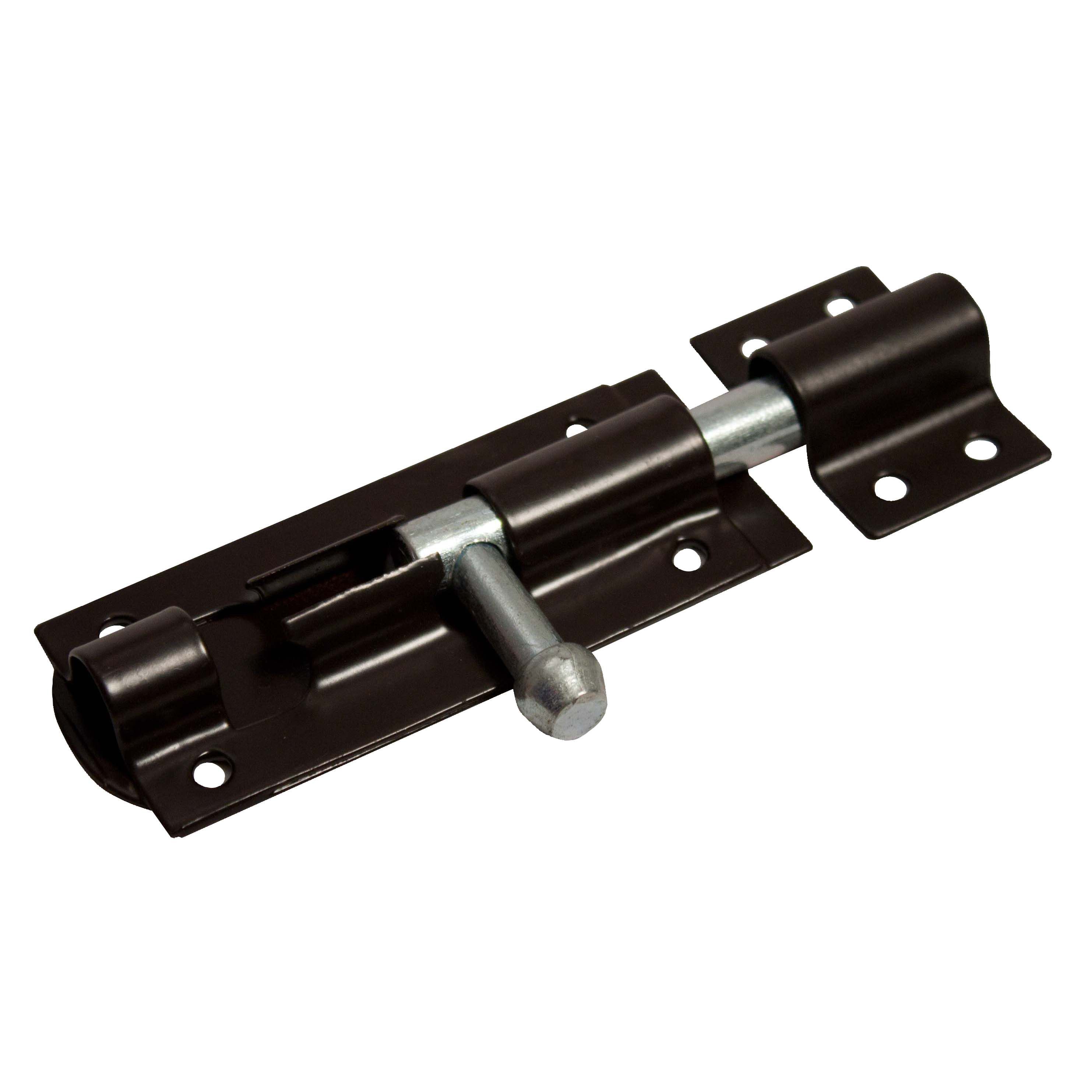 Blooma Brown Steel Barrel Door bolt (L)76mm Departments DIY at B&Q