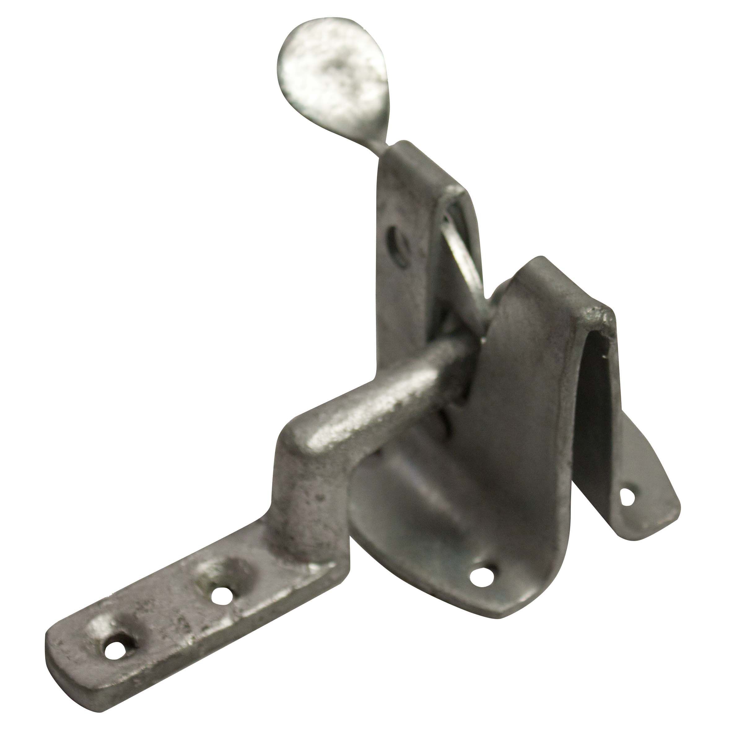 Blooma Steel Gate latch, (L)56.8mm Departments DIY at B&Q