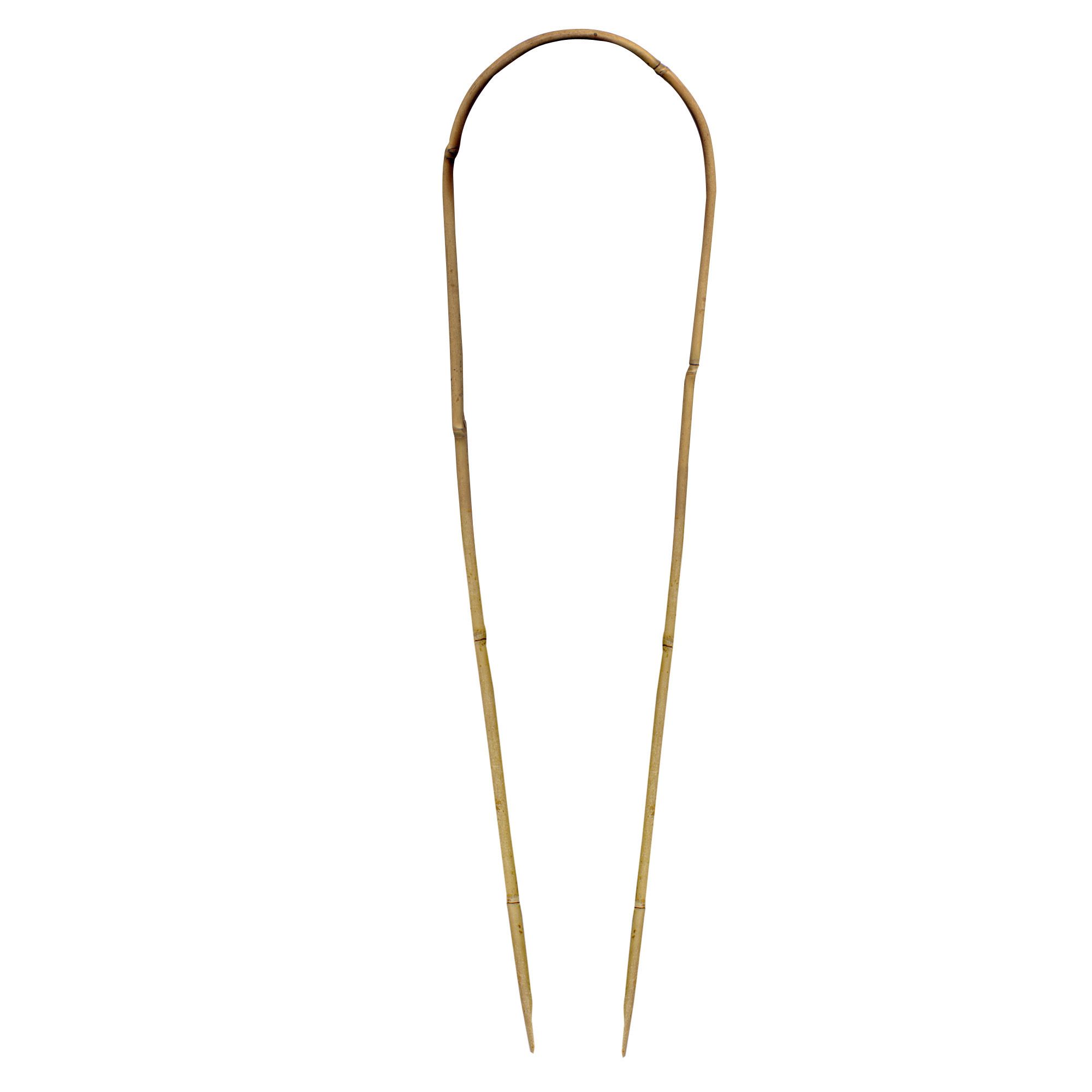Verve Bamboo hoop support (H)600mm, Pack of 3 Departments DIY at B&Q