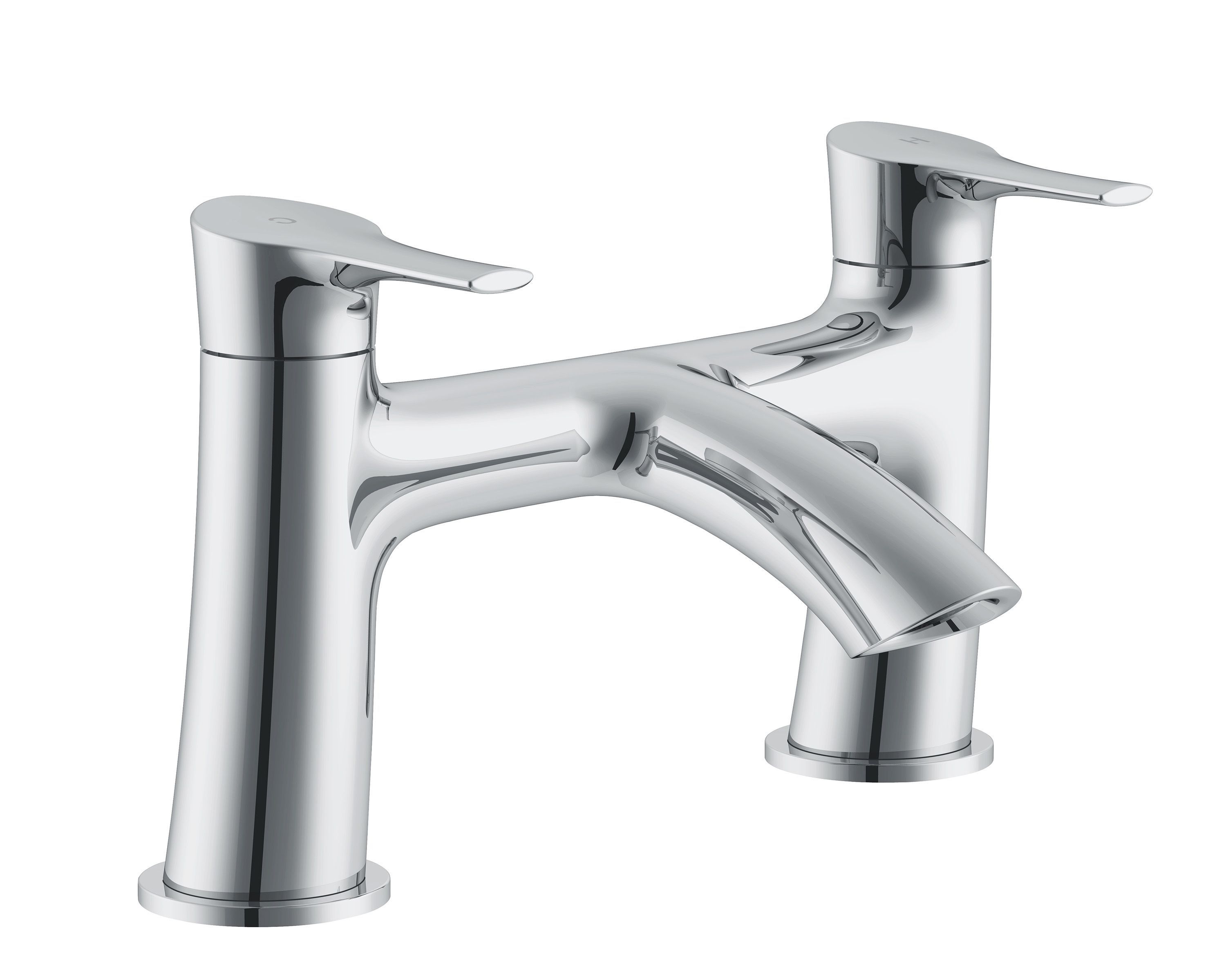 Cooke & Lewis Oceanspray Chrome finish Bath mixer tap Departments