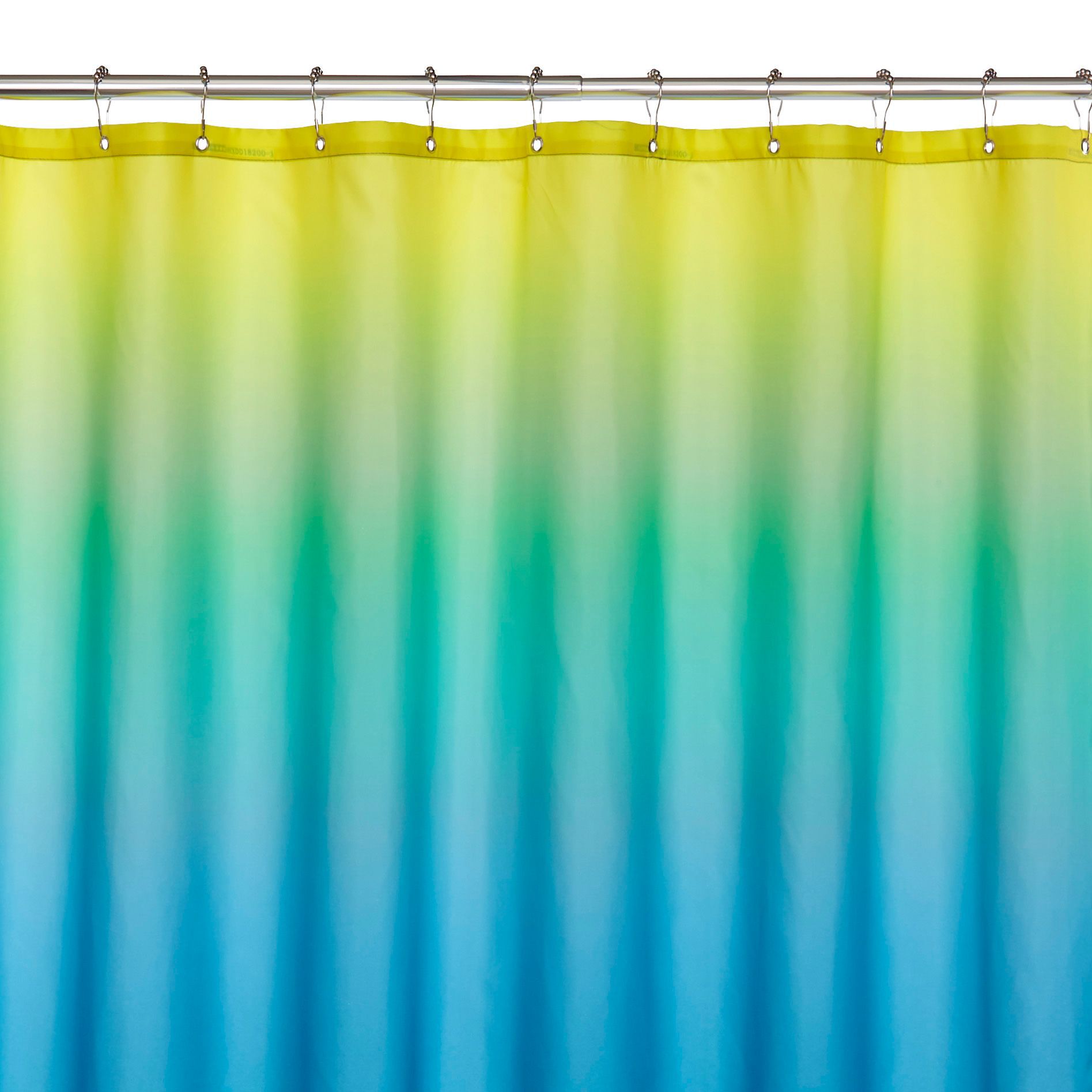 Multicolour Ombre Shower curtain (L)1800 mm Departments DIY at B&Q