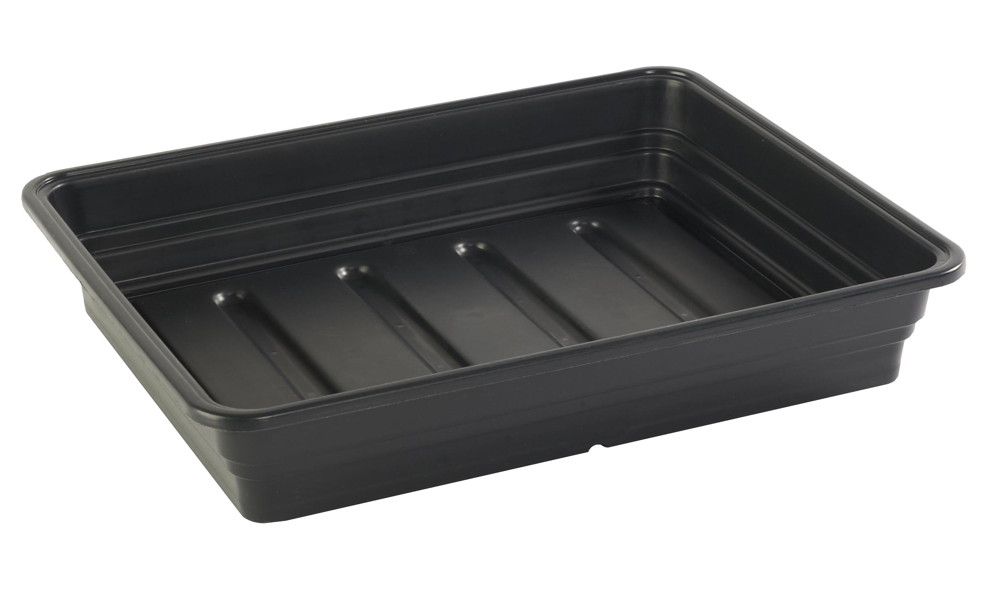 Verve Black Plastic Gravel tray | Departments | DIY at B&amp;Q