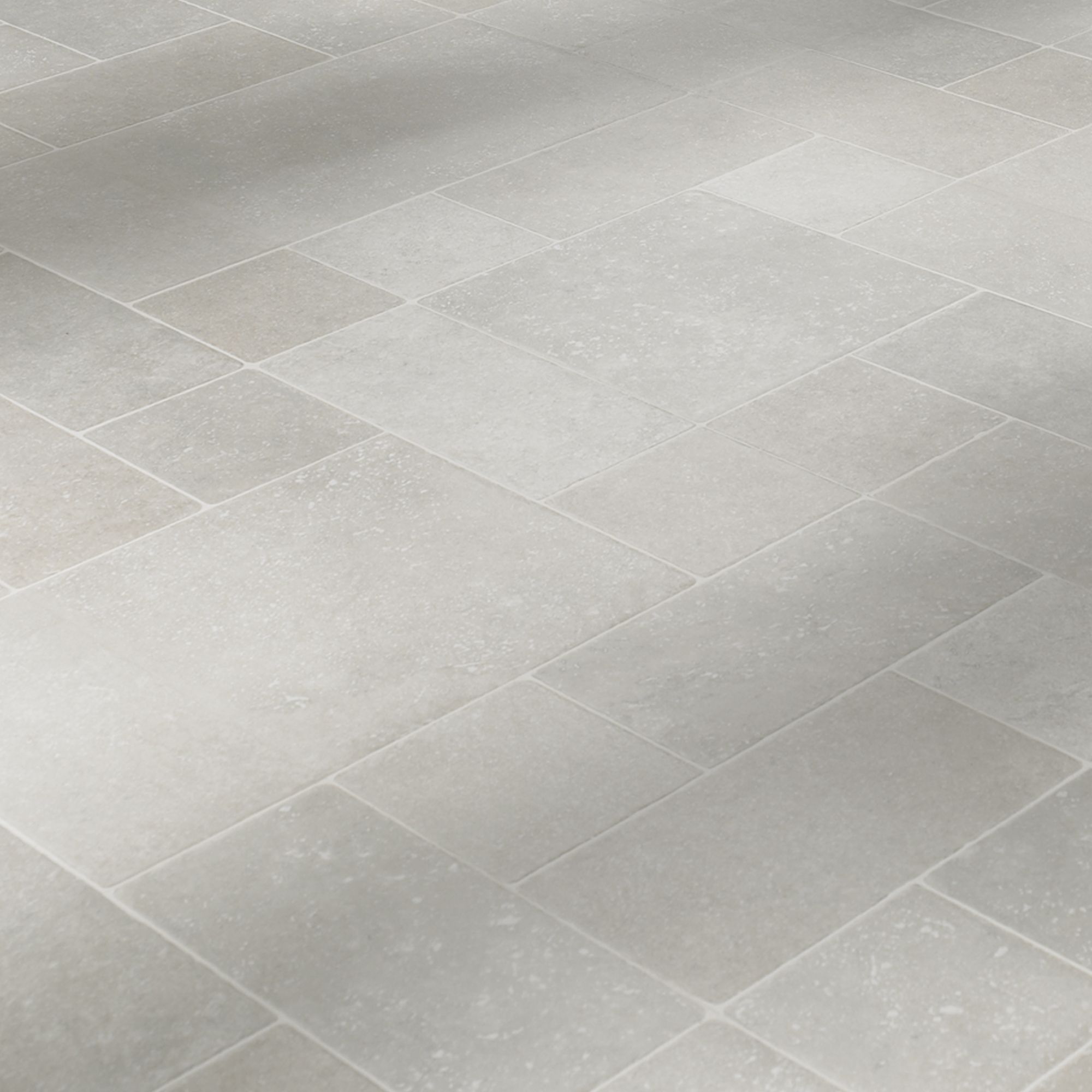 Barbarita Grey Limestone effect Laminate flooring 1.86 m² Pack  Departments  DIY at B&Q