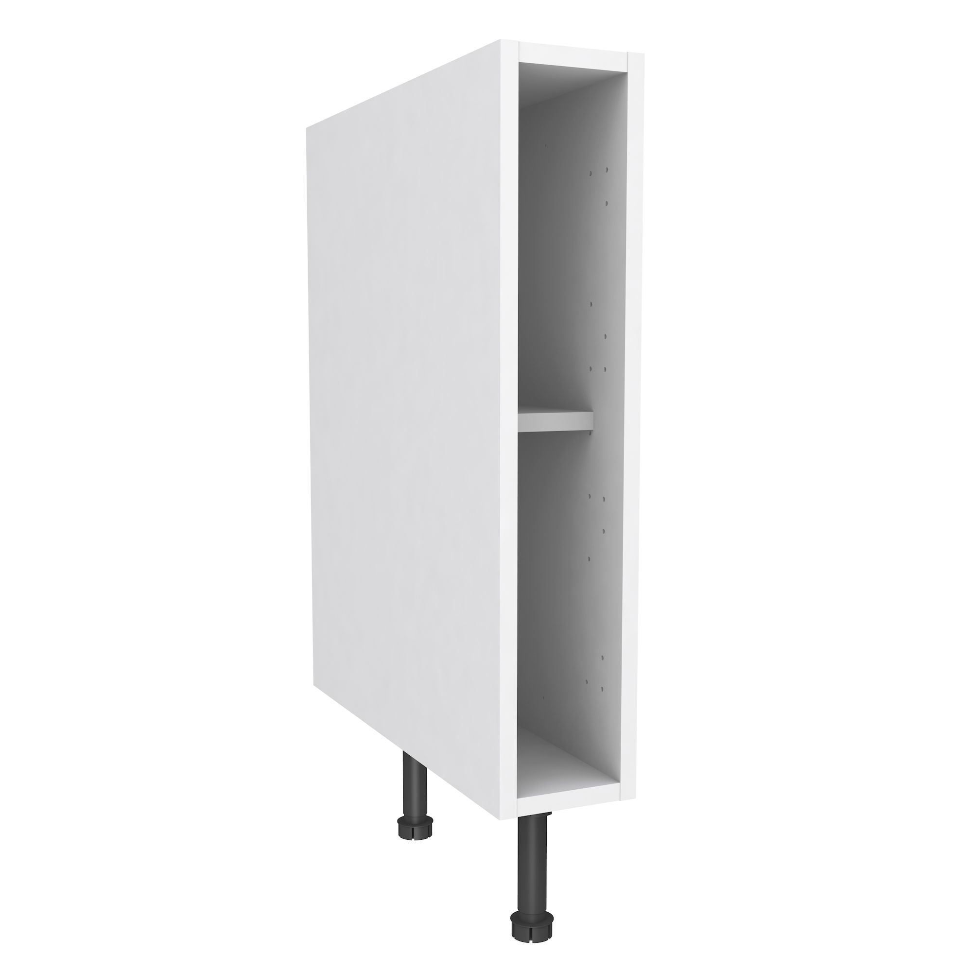 Cooke & Lewis White Standard Base cabinet, (W)150mm | Departments | DIY at B&Q