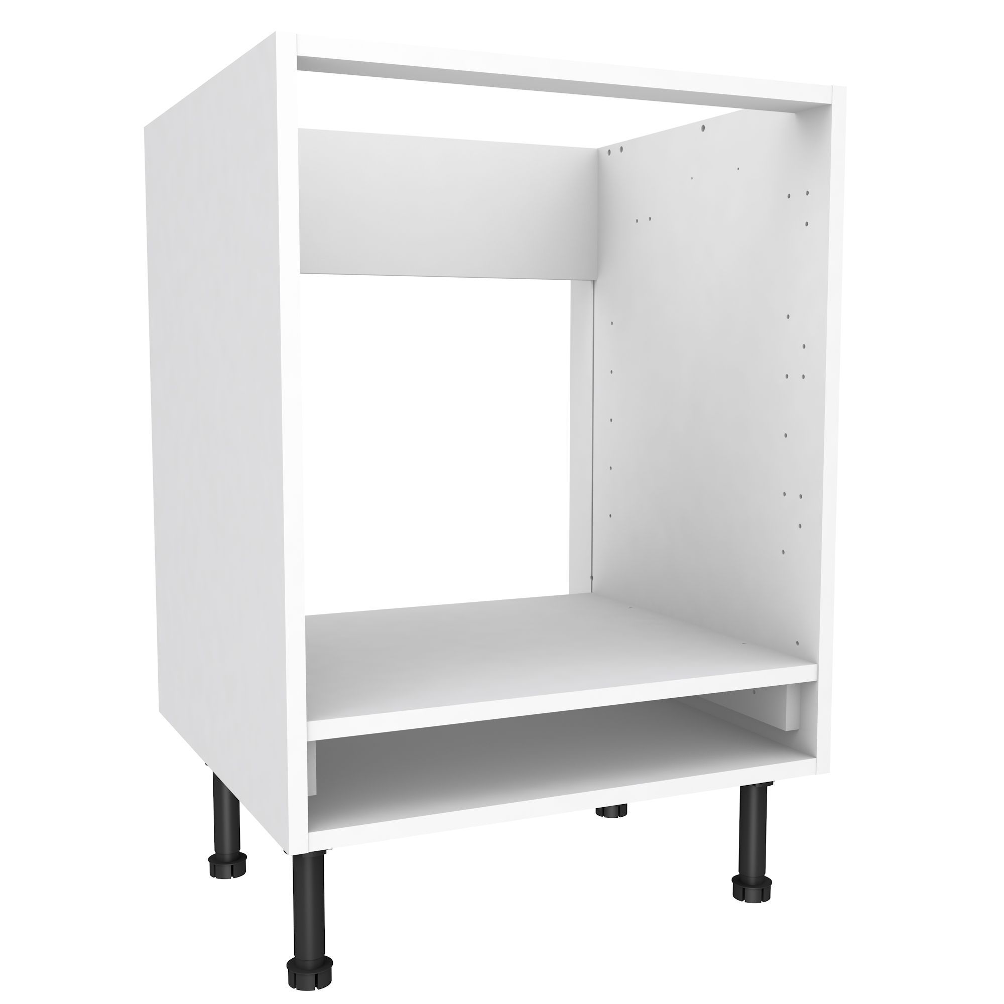 Cooke & Lewis White Oven housing Base cabinet, (W)600mm ...