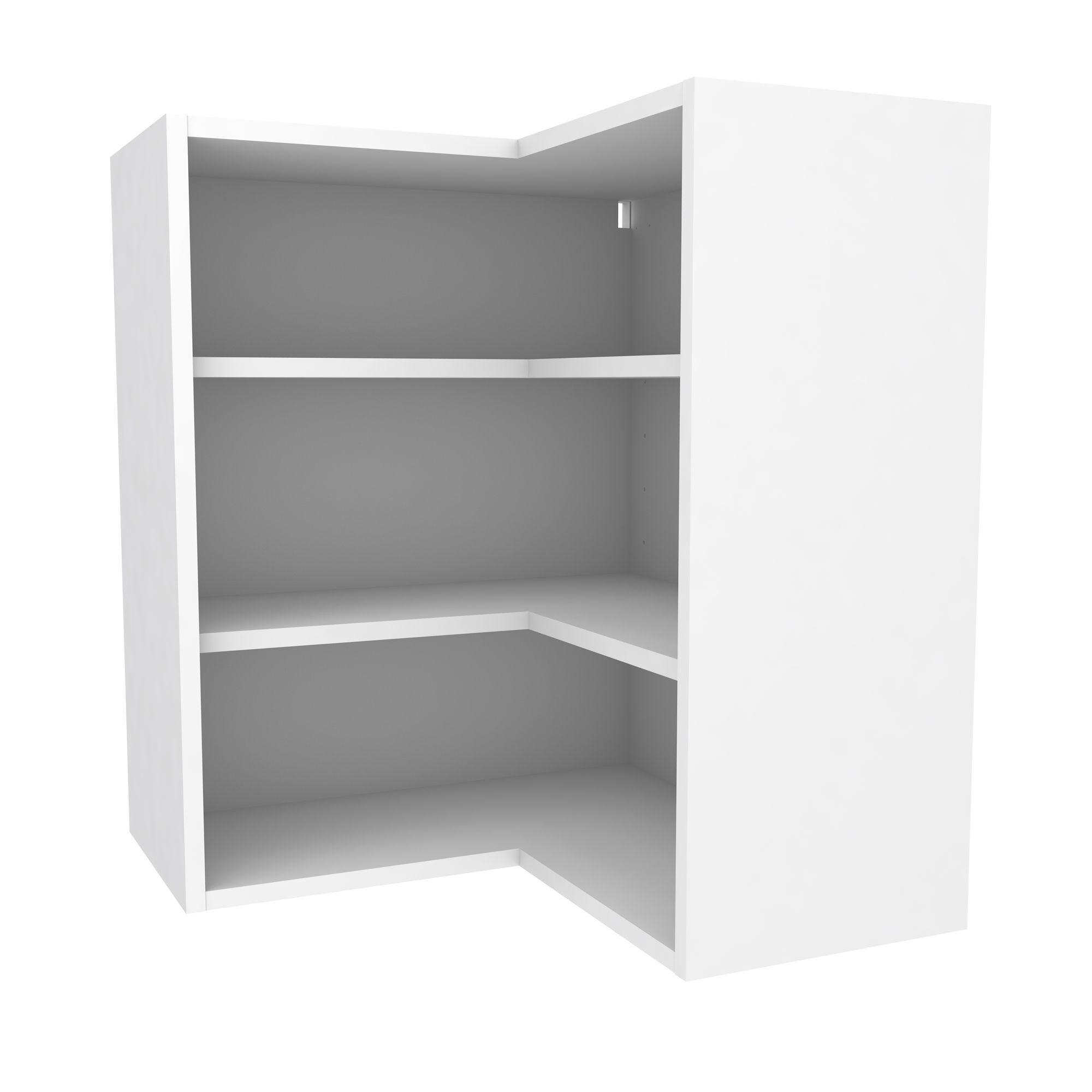 Cooke Lewis White Corner Wall Cabinet W 625mm Departments