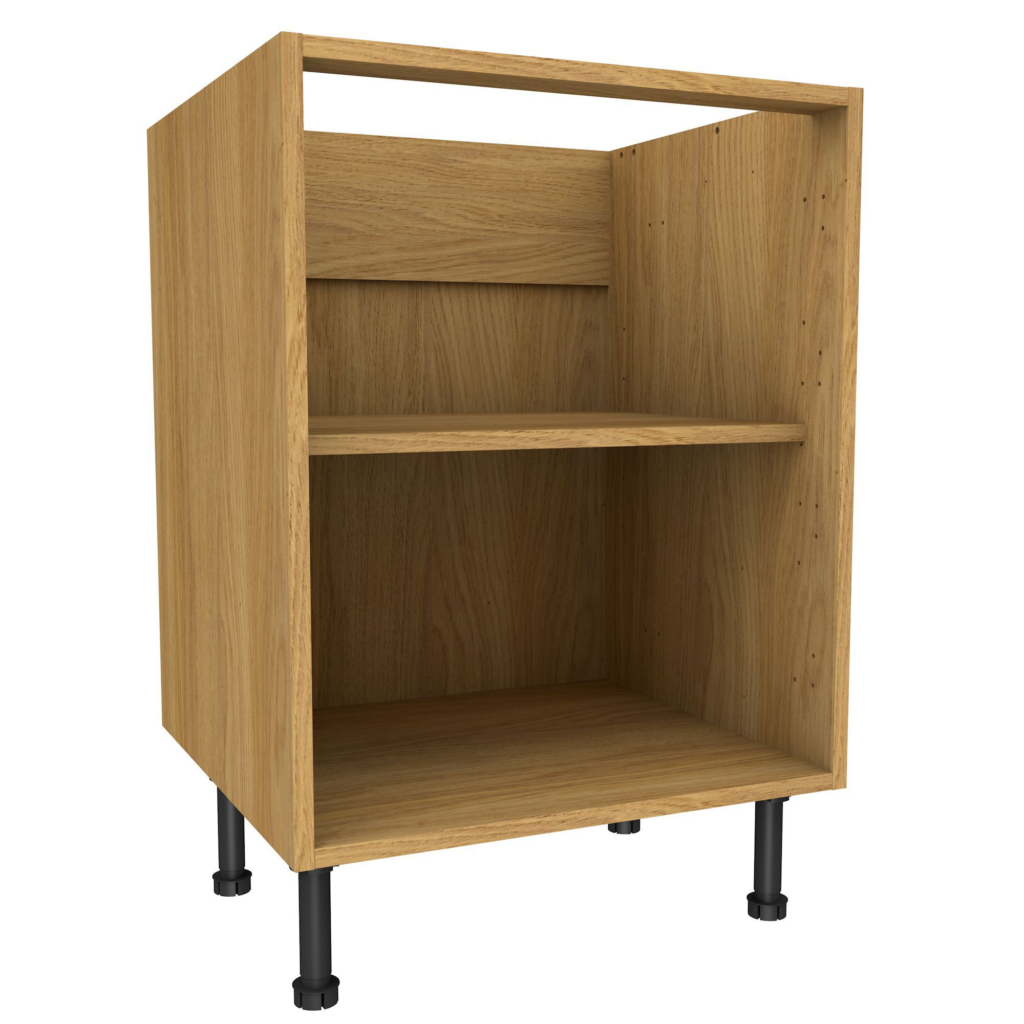 Cooke Lewis Oak Effect Standard Base Cabinet W 600mm
