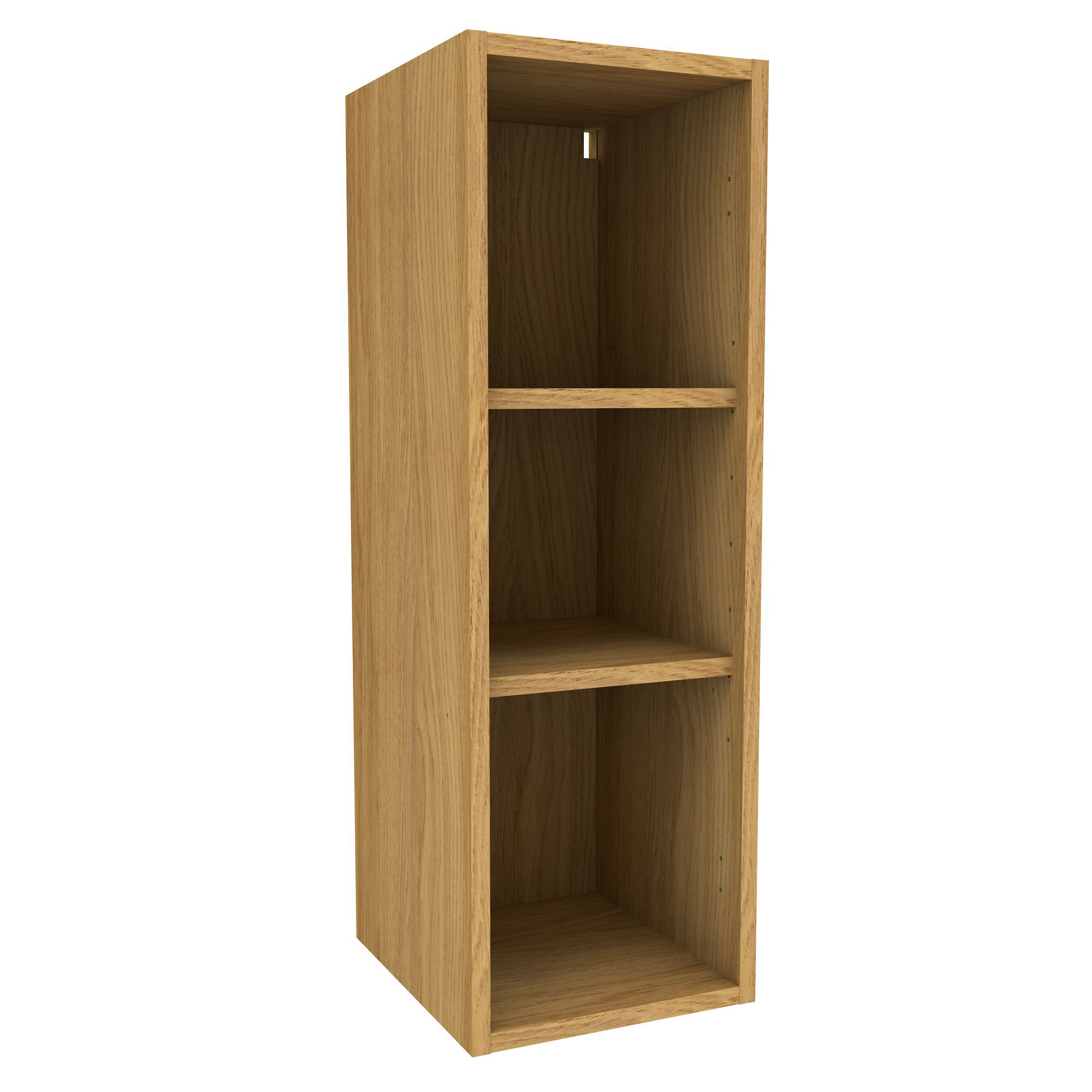 Cooke & Lewis Oak effect Tall Standard Wall cabinet, (W ...