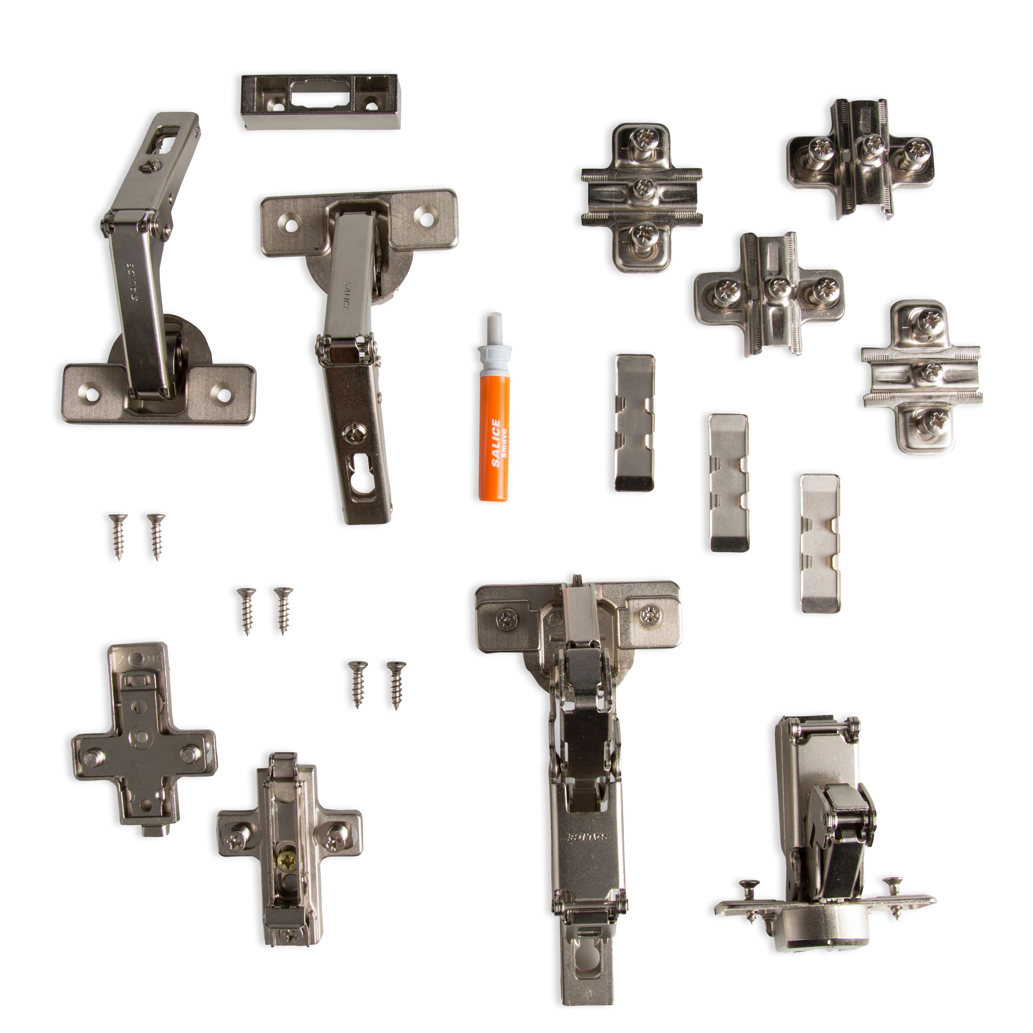 Cooke Lewis 165 Soft Close Frameless Corner Cabinet Hinge Pack