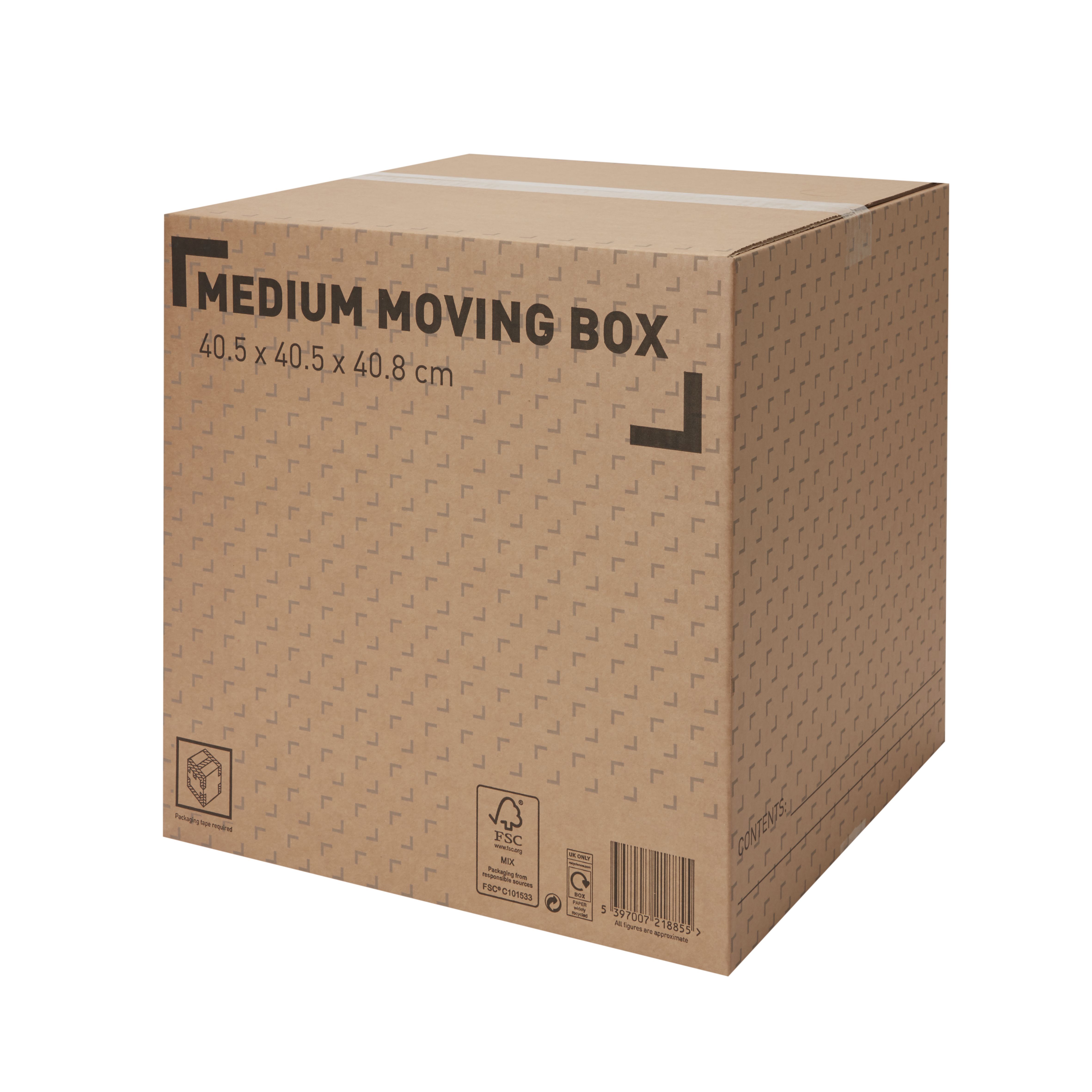 Suitable for household use Brown Cardboard Stackable Foldable Moving