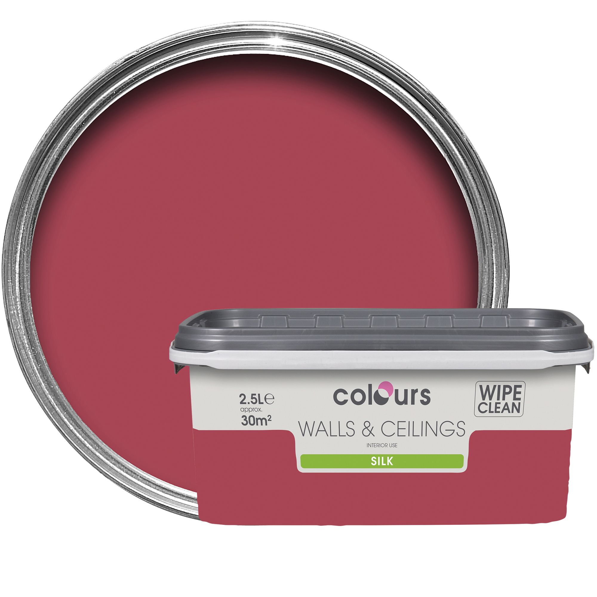 Colours Standard Love Story Silk Emulsion Paint 25l Departments Diy At Bq