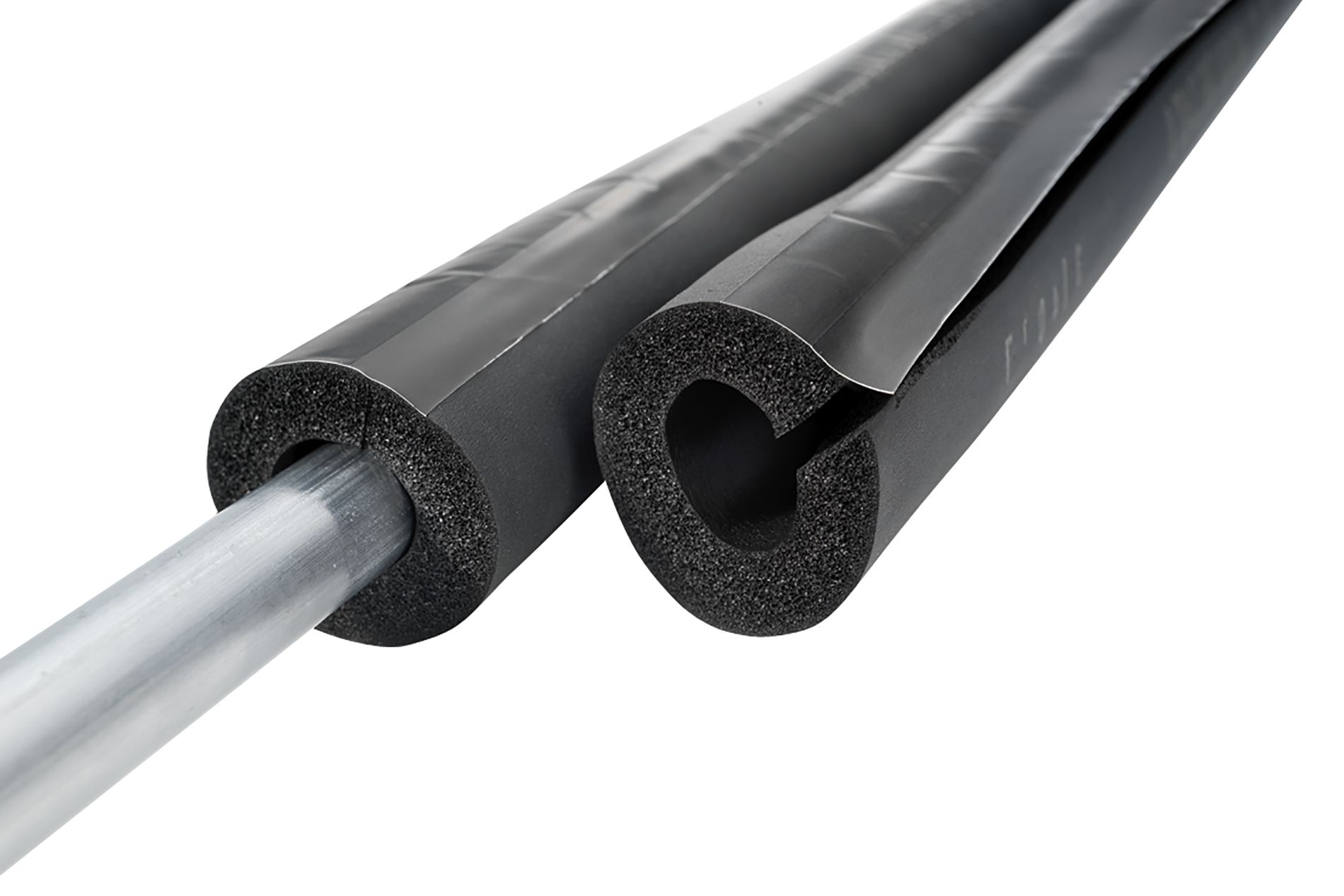 Noma Rubber foam Pipe lagging (L)1m (Dia)15mm Departments DIY at B&Q