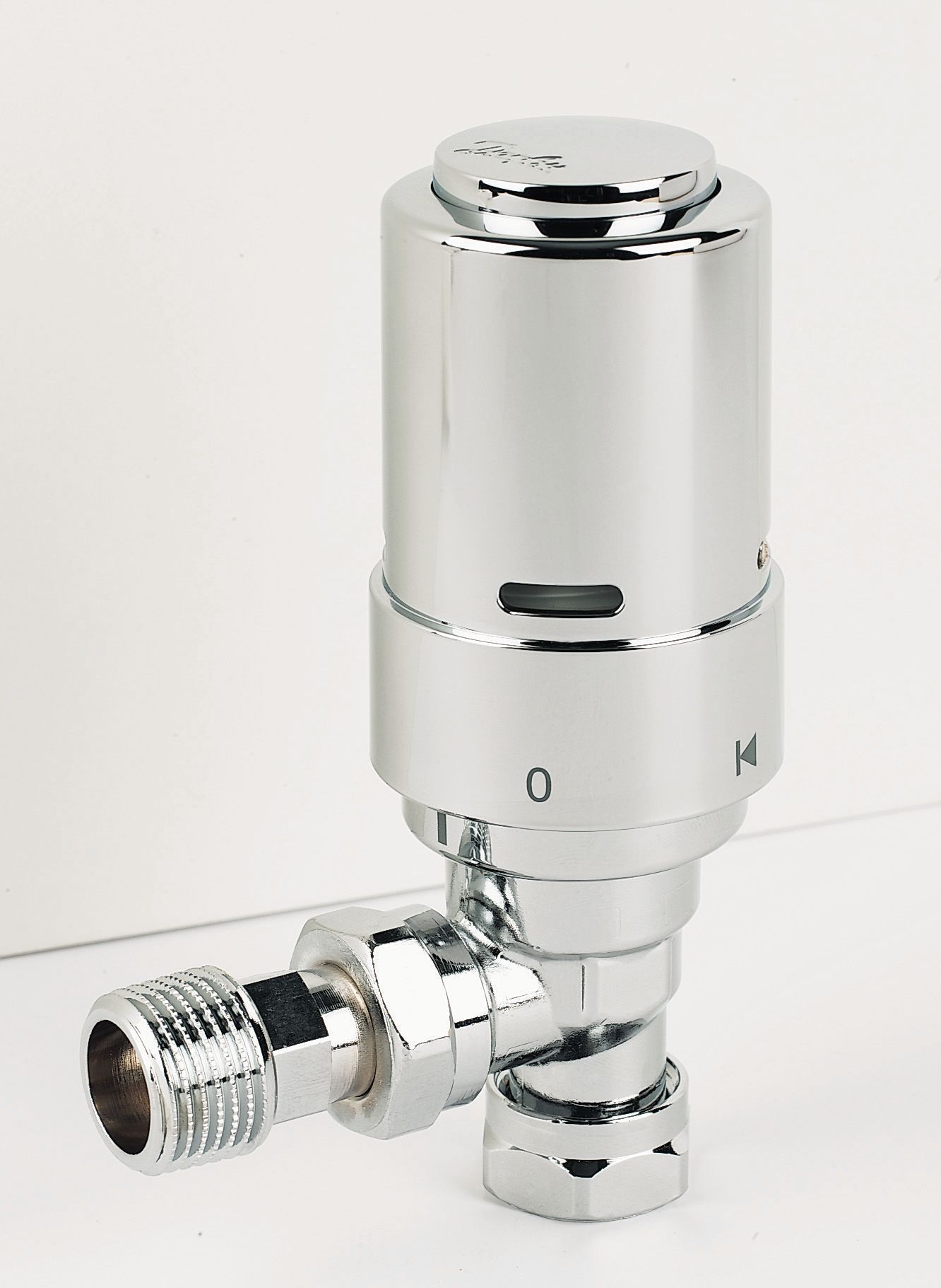 Danfoss Chrome-plated Thermostatic radiator valve | Departments | DIY