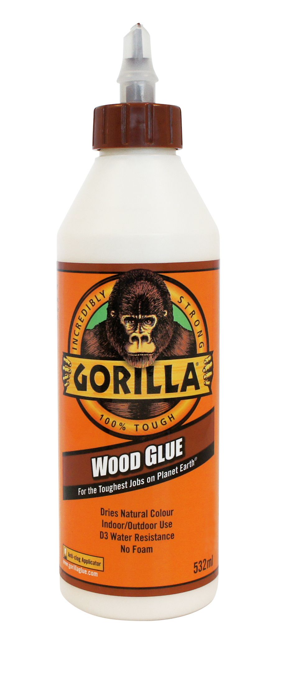 Gorilla Wood glue 532ml Departments DIY at B Q