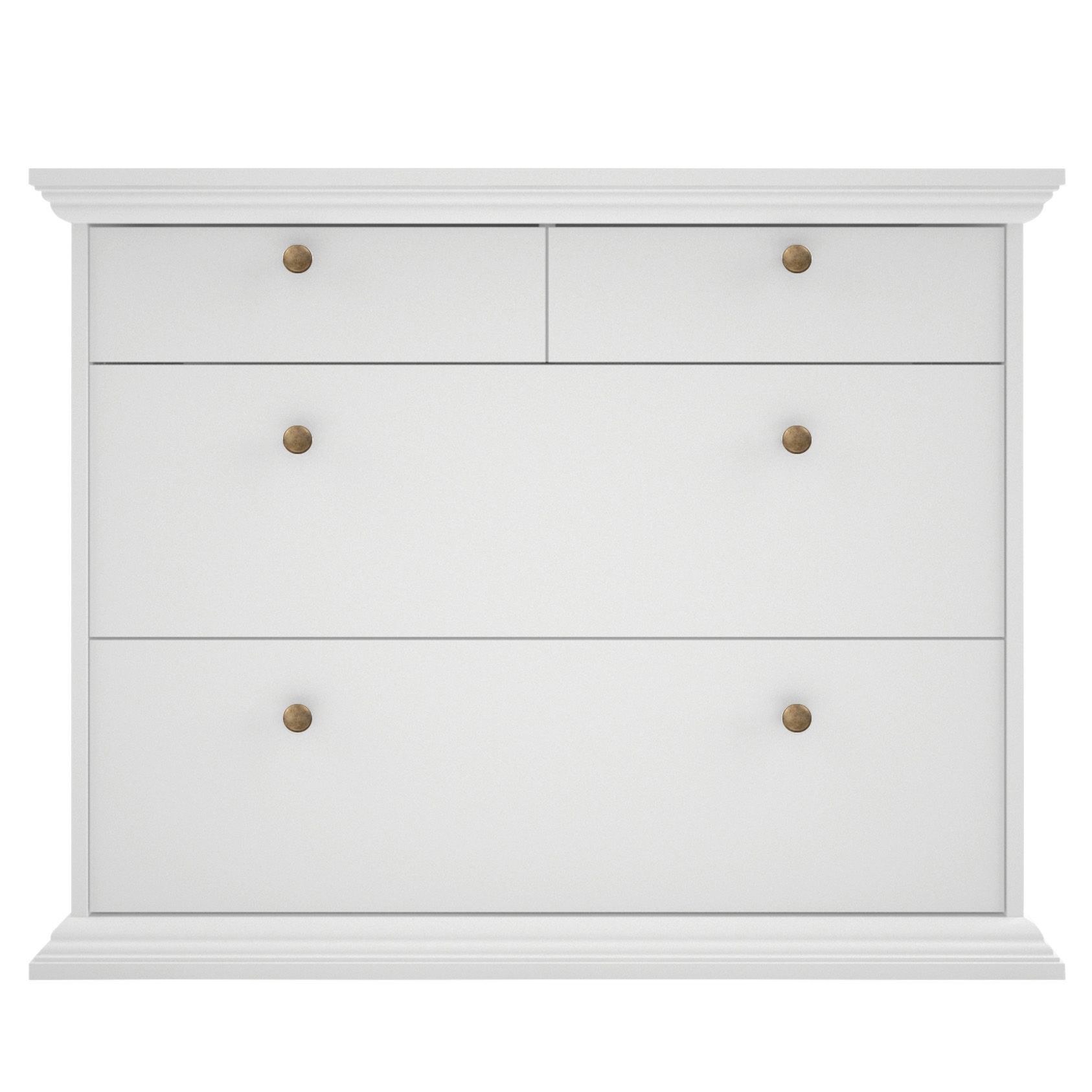 Isabella White 2 Door Wardrobe H 2030mm W 1043mm Departments