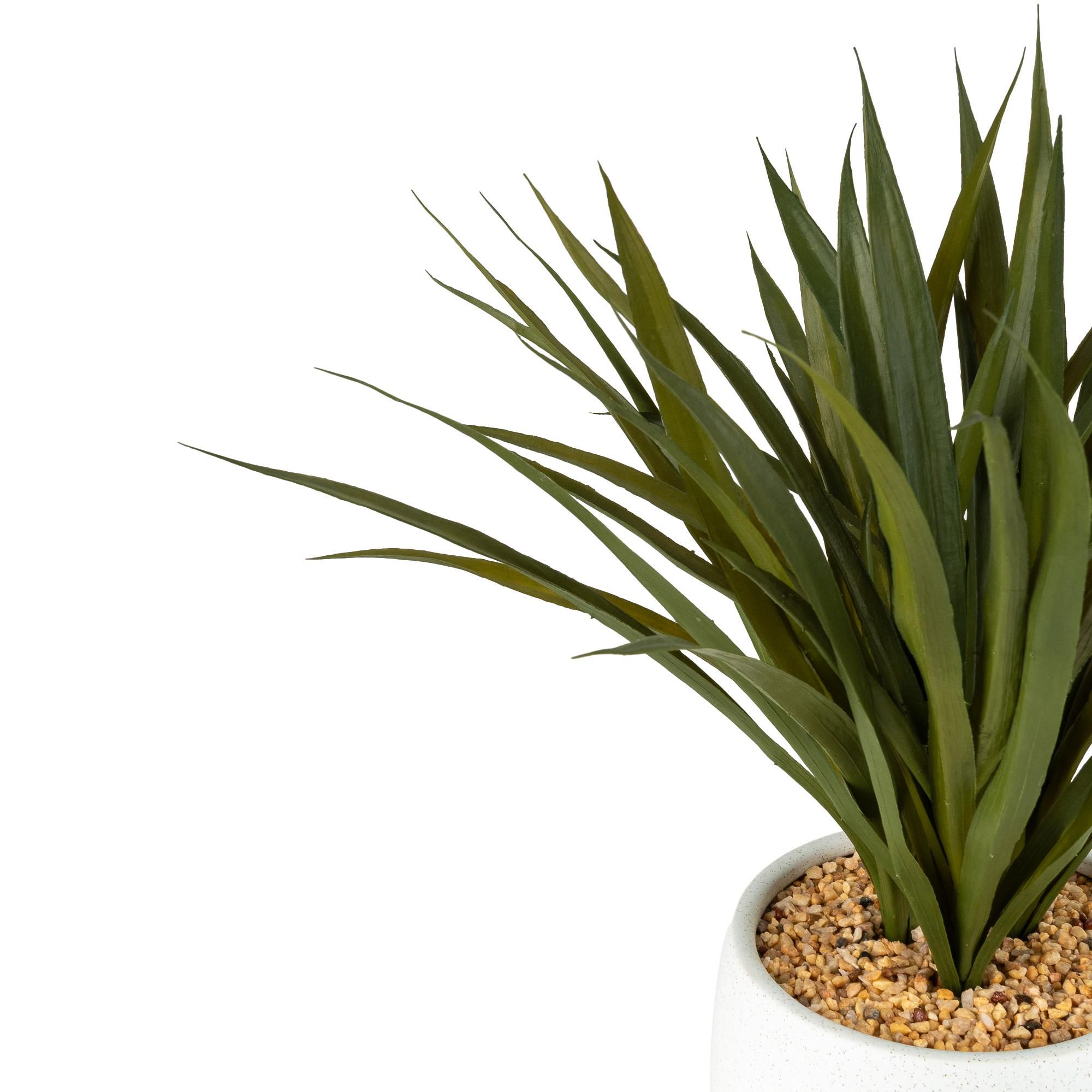 57cm Yukka Artificial plant in Cream Ceramic Pot