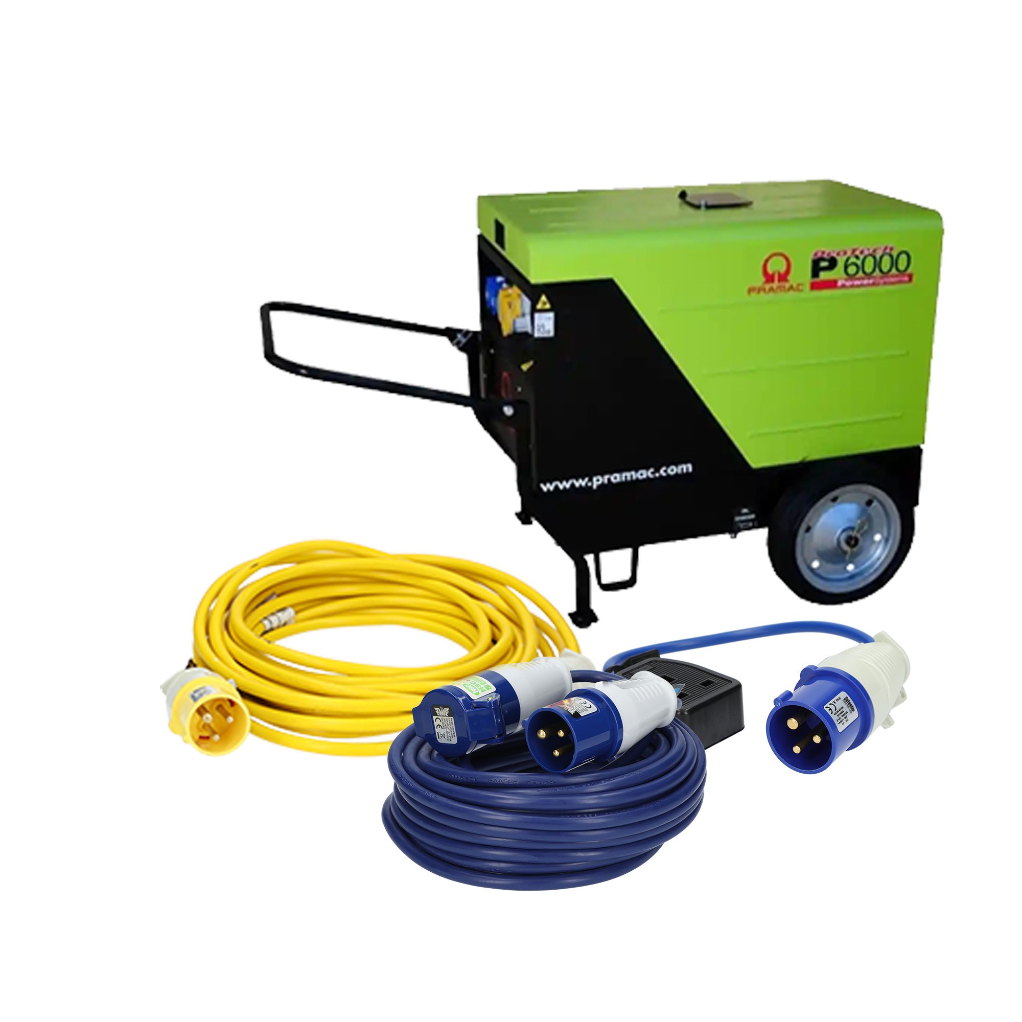 5900W Diesel Generator bundle - Weekend hire