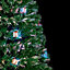 5ft Present Pre-lit Fibre optic christmas tree
