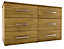 6 Drawer Chest of drawers (H)705mm (W)1200mm (D)500mm