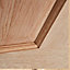 6 panel Patterned Unglazed Internal Door, (H)1981mm (W)762mm (T)35mm