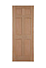 6 panel Patterned Unglazed Internal Door, (H)1981mm (W)838mm (T)44mm
