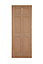 6 panel Patterned Unglazed Internal Door, (H)1981mm (W)838mm (T)44mm