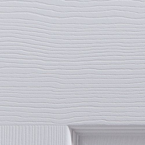 6 panel Unglazed Contemporary White Woodgrain effect Internal Door, (H)1981mm (W)610mm (T)35mm