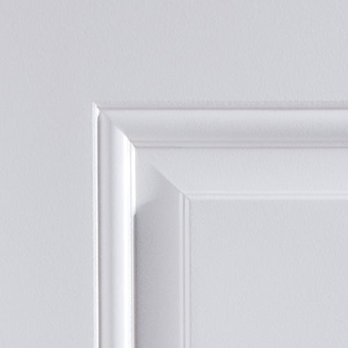 6 panel Unglazed White Internal Door, (H)1981mm (W)686mm (T)35mm