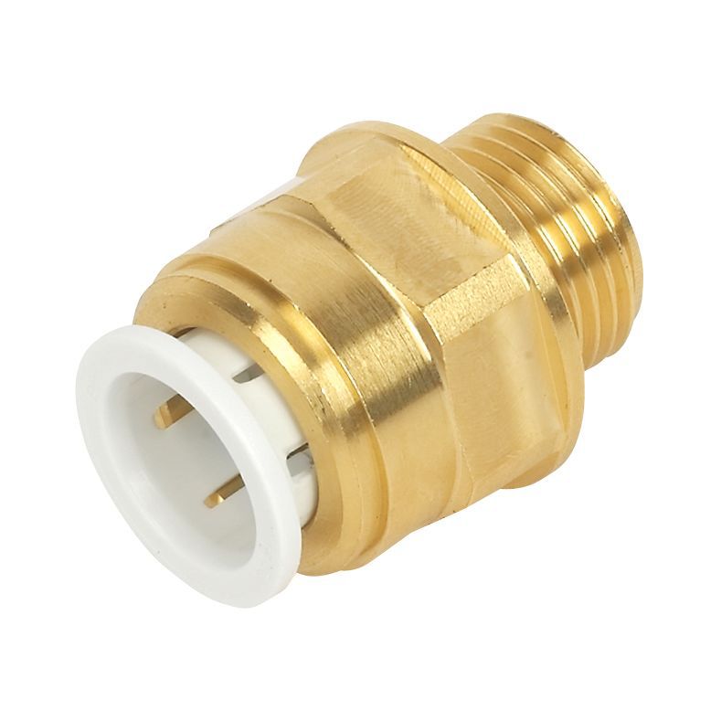 JG Speedfit Push Fit Cylinder Connector (Dia)15mm | Departments | DIY ...