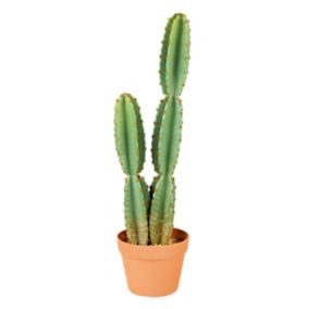 68cm Cereus Cactus Artificial plant in Terracotta Pot