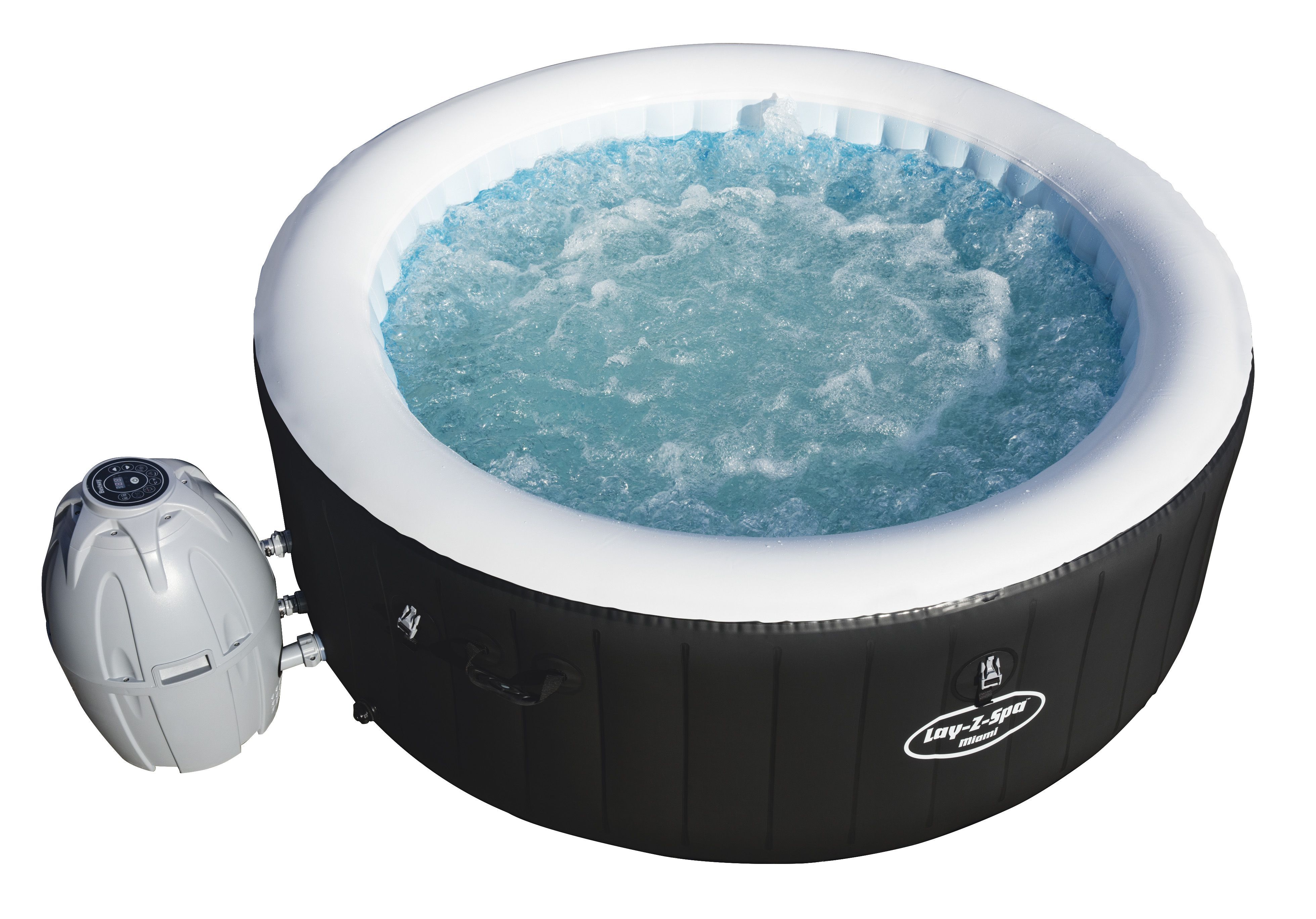 Bestway Lay-Z-Spa Miami 4 person Hot tub Departments 