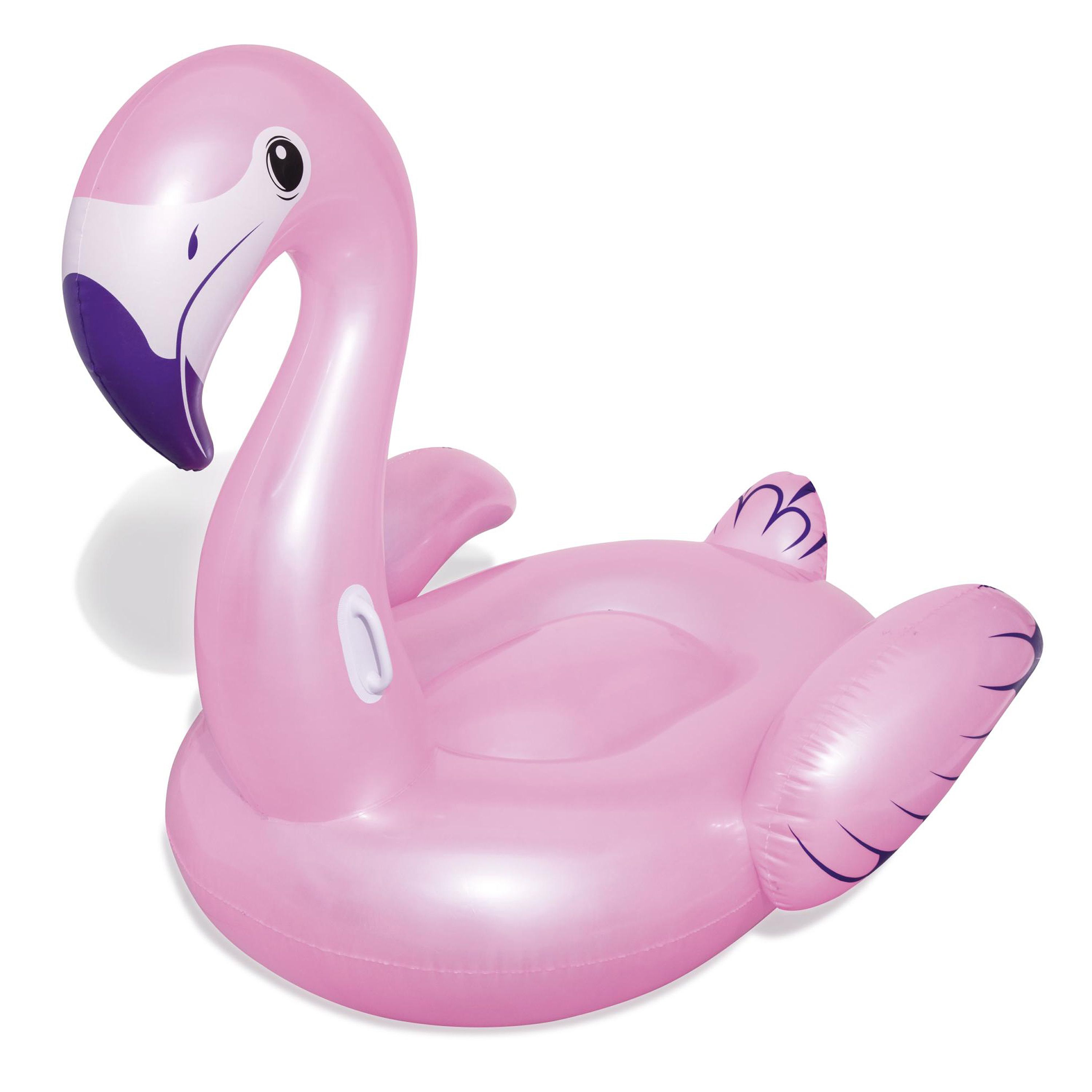 Bestway Luxury flamingo Inflatable rider | Departments | DIY at B&Q