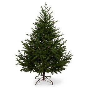 6ft Glenshee Spruce Green Hinged Full Artificial Christmas tree