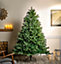 6ft Green Hinged Full Artificial Christmas tree