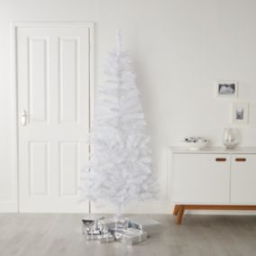 6ft Orelle Iridescent White Full Artificial Christmas tree