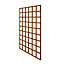 6ft Pine Trellis panel, Pack of 5 (W)120cm x (H)183cm
