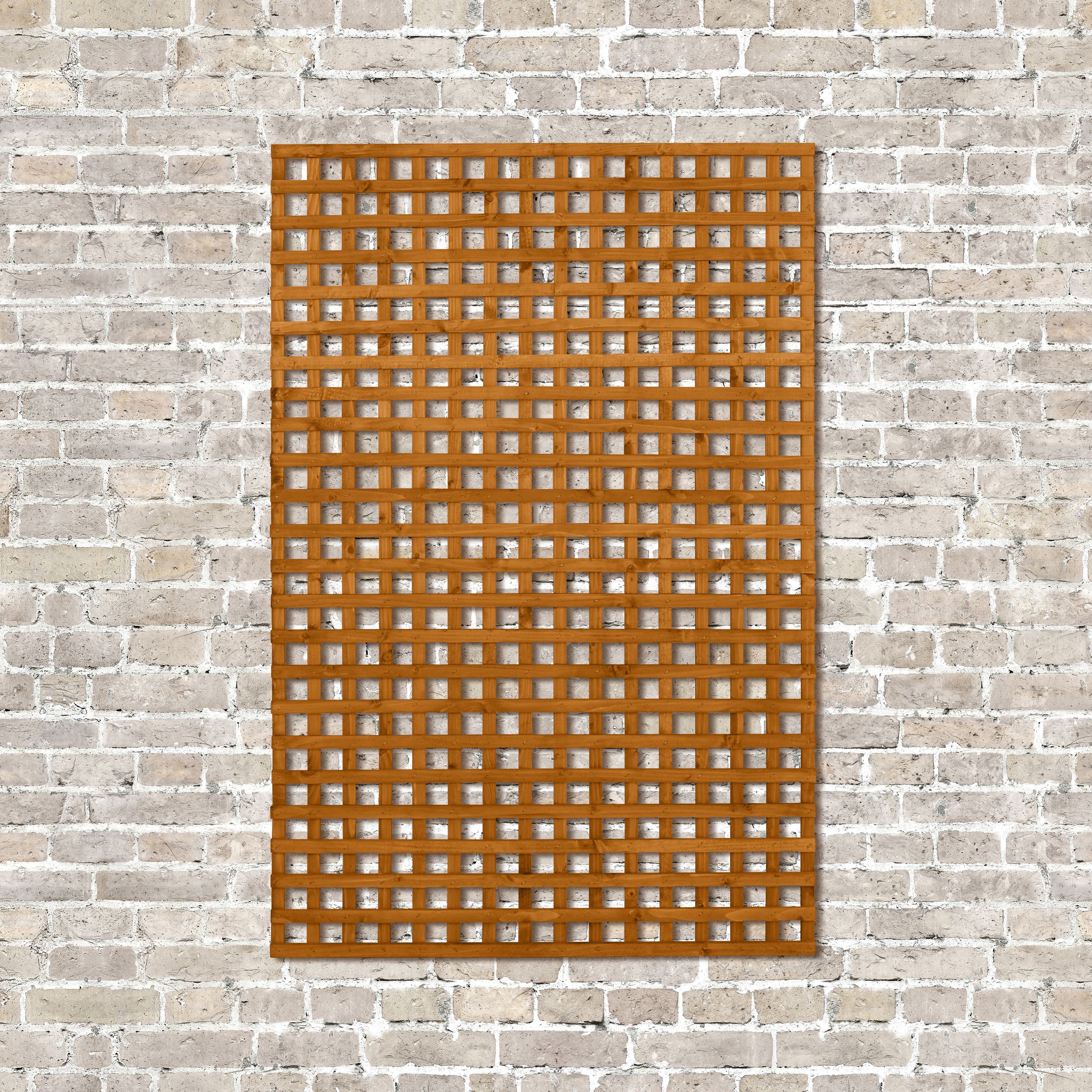 6ft Pine Trellis panel (W)122cm x (H)183cm