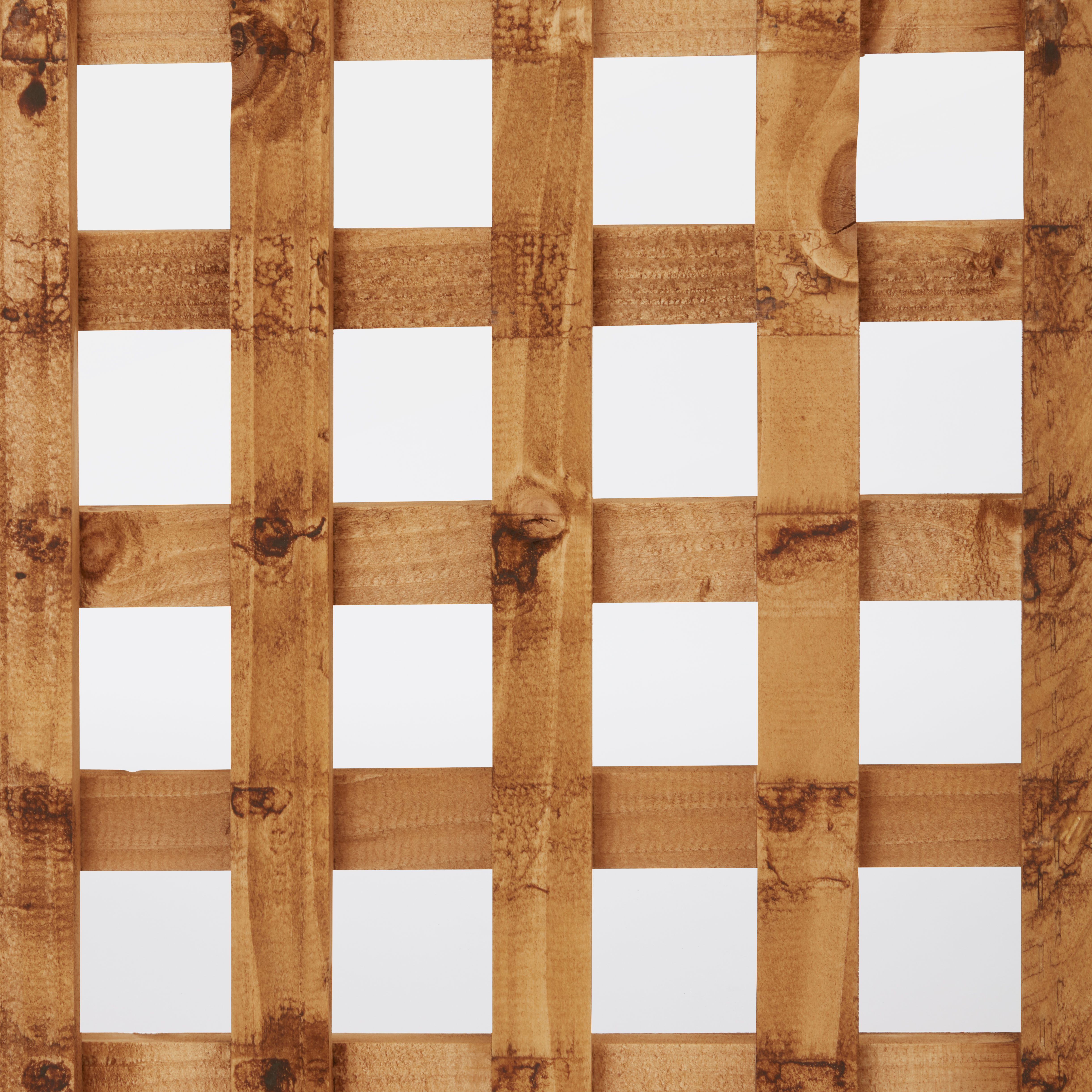 6ft Pine Trellis panel (W)63cm x (H)183cm