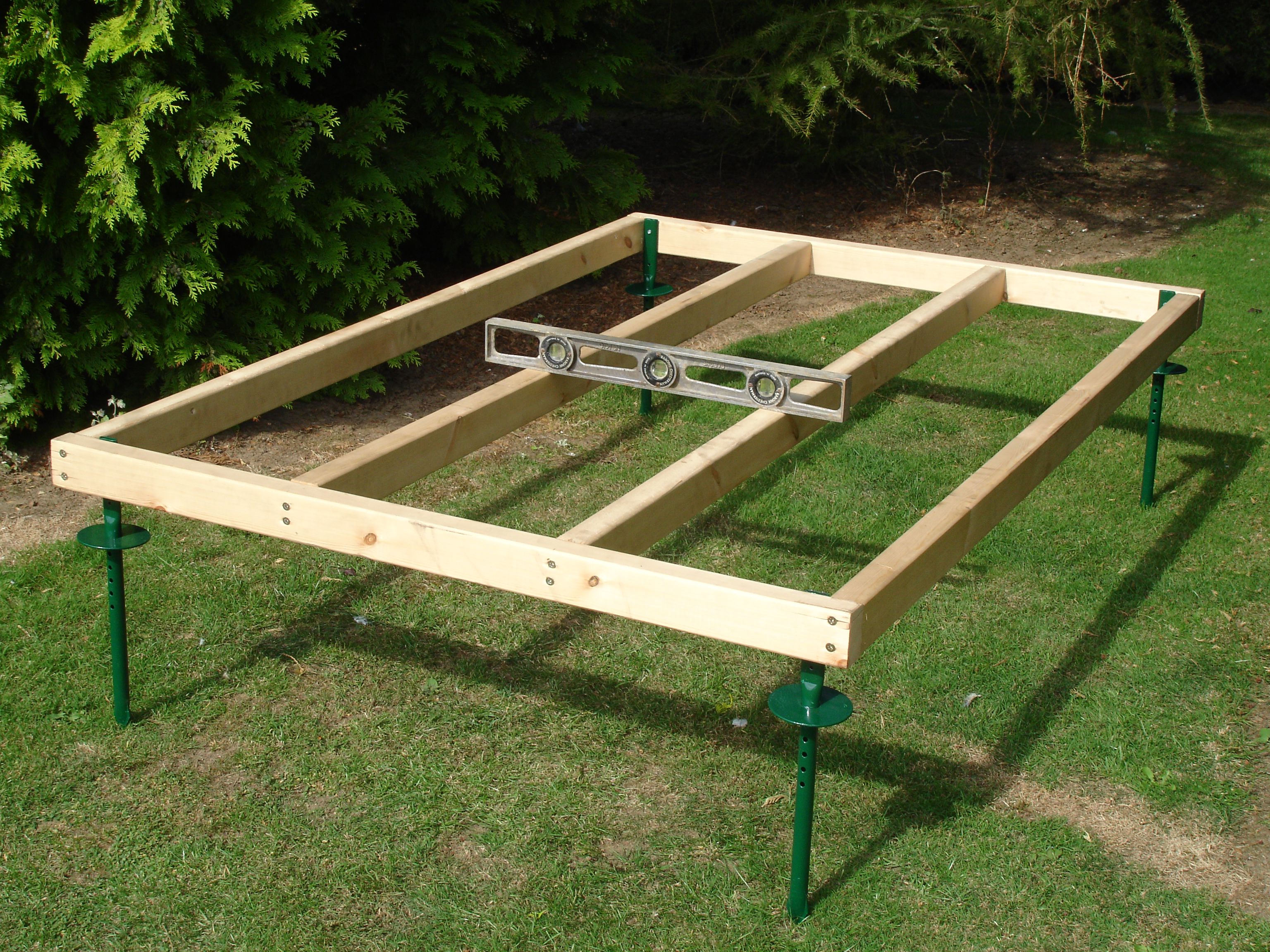 How to build a shed base | Ideas &amp; Advice | DIY at B&amp;Q