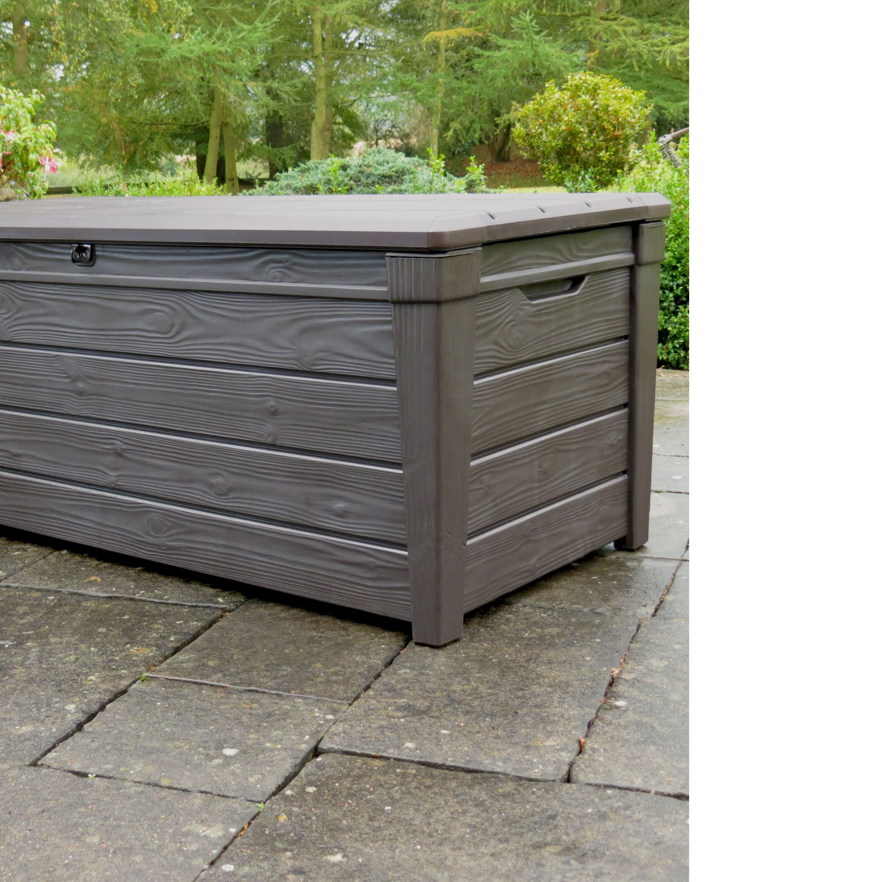 garden storage box b&q