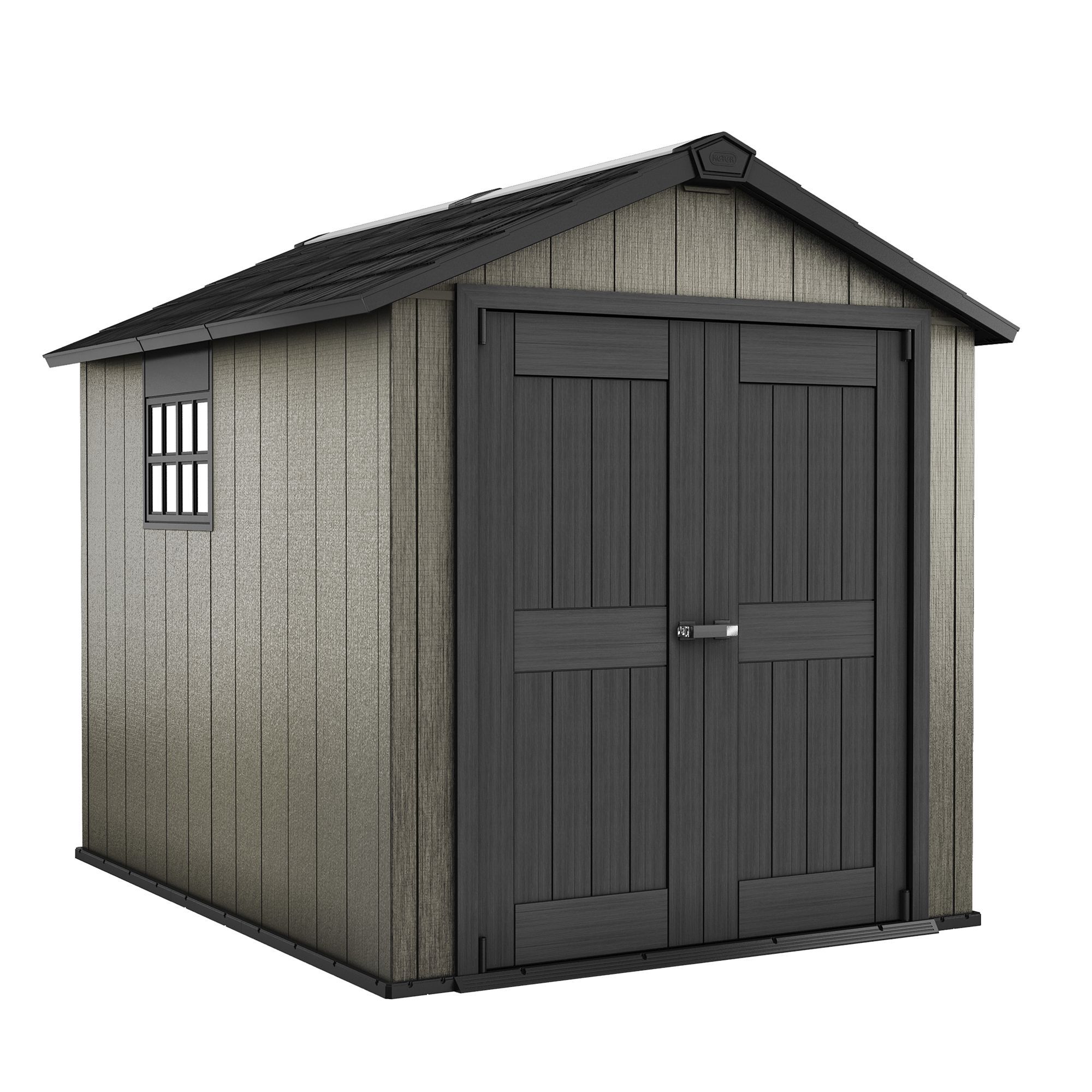 Keter Oakland 9x7.5 Apex Plastic Shed Departments 