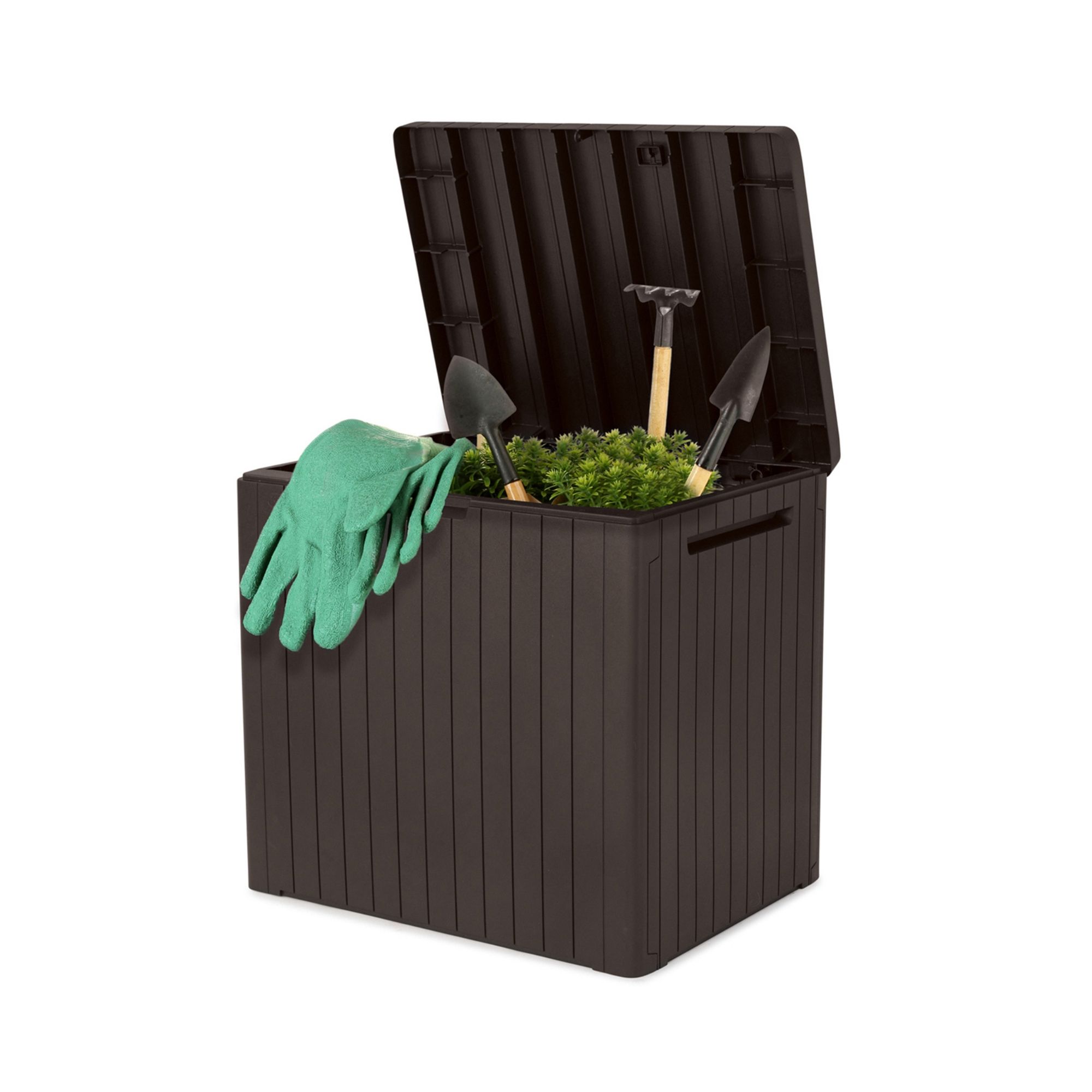 Keter City Wood Effect Garden Storage Box