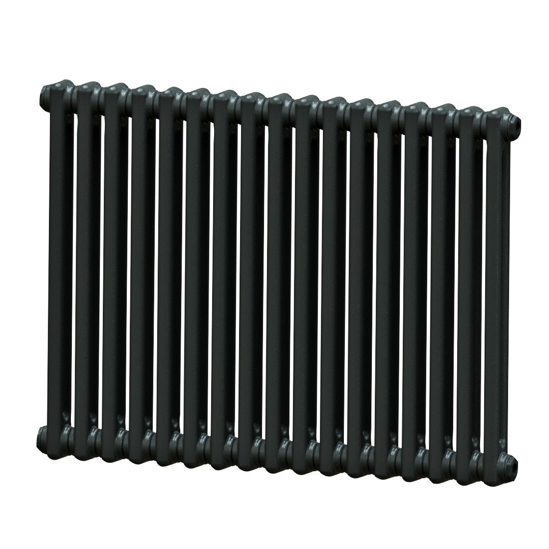 Acova 2 Column Radiator, Volcanic (W)812mm (H)600mm | Departments | DIY ...