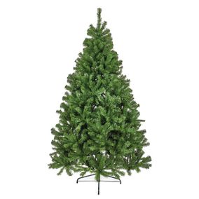 7ft Geneva pine Green Hinged Full Artificial Christmas tree
